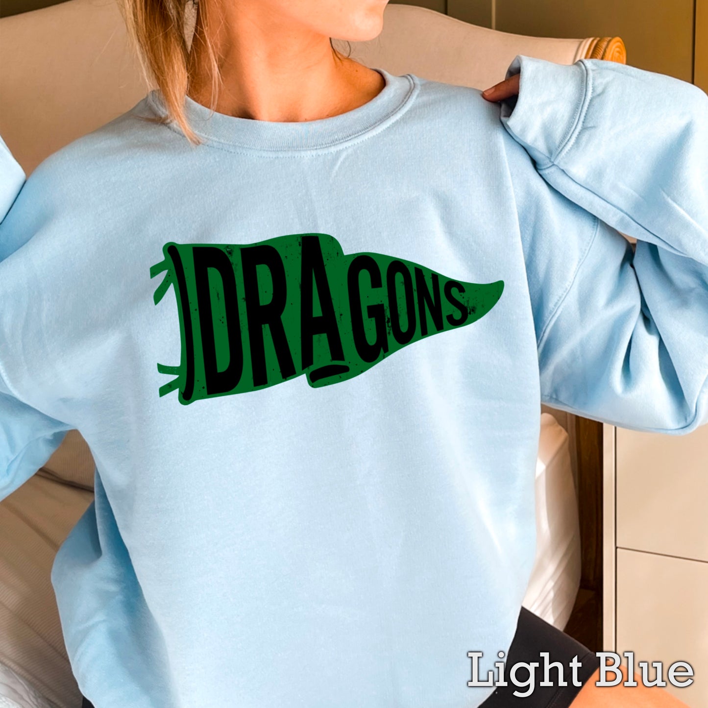 Dragons Flag Crewneck Sweatshirt