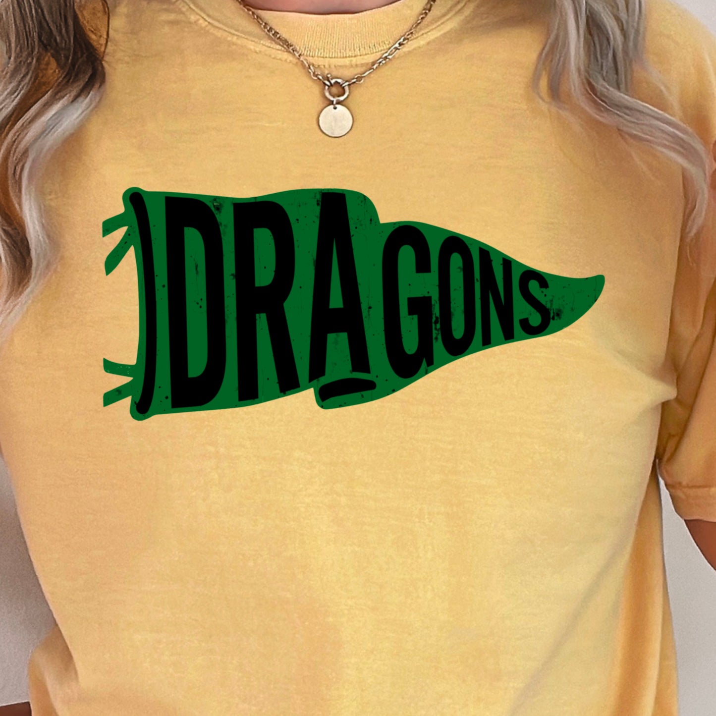 Dragons Flag Comfort Color Graphic Tee