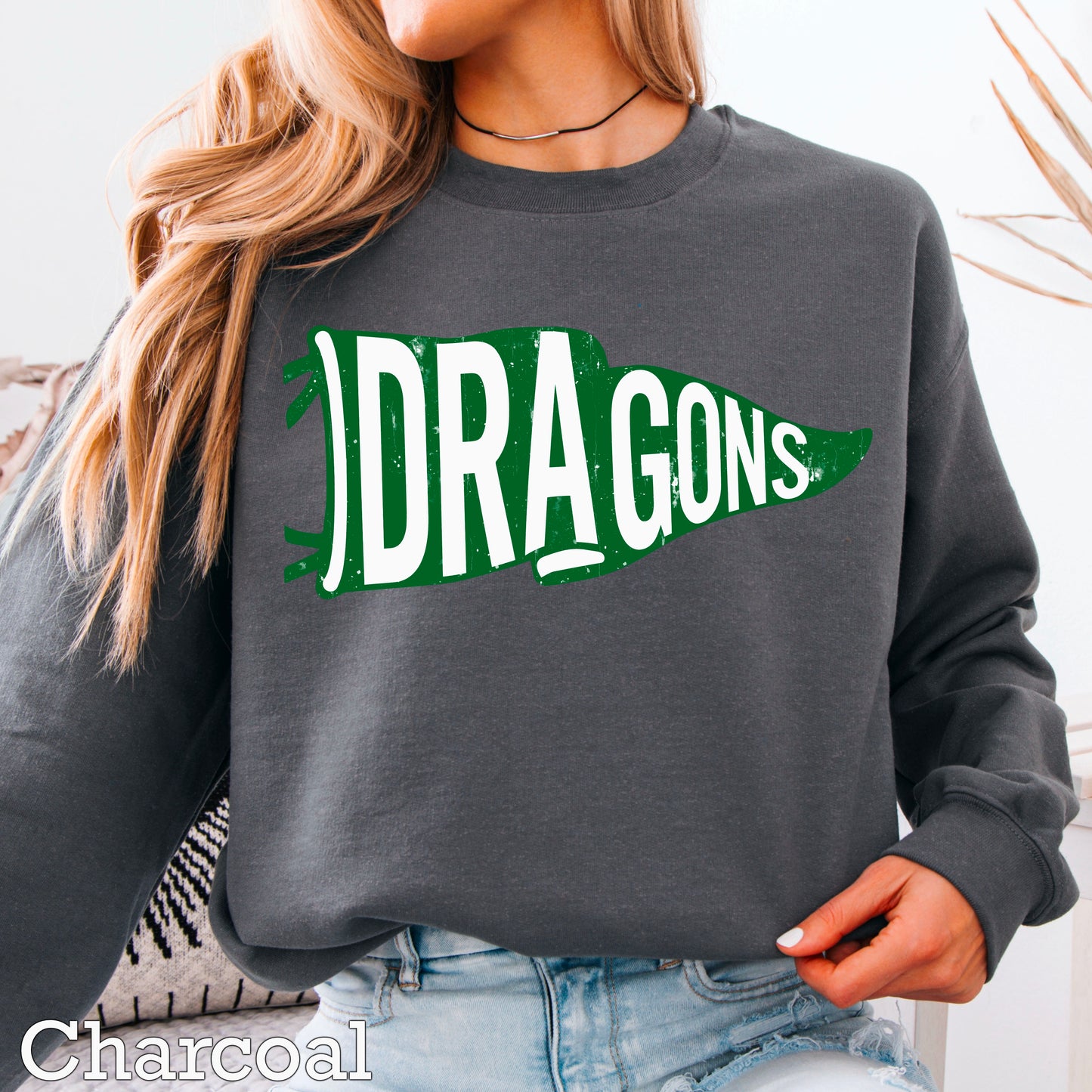 Dragons Flag Crewneck Sweatshirt