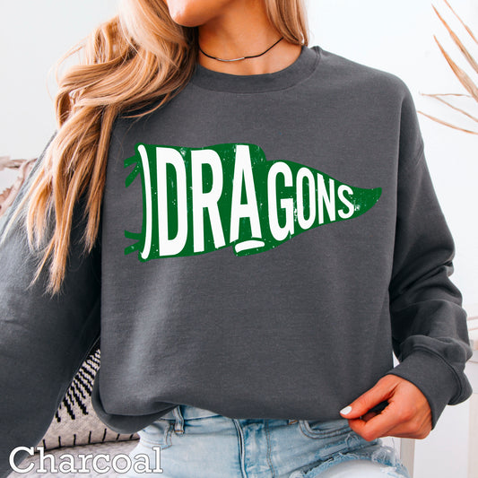 Dragons Flag Crewneck Sweatshirt