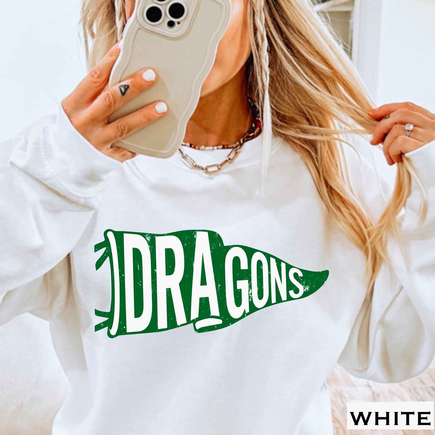 Dragons Flag Crewneck Sweatshirt