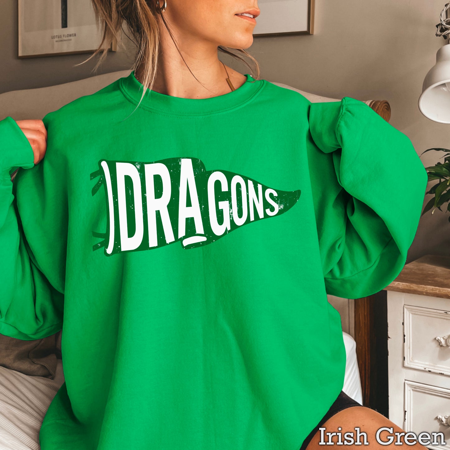 Dragons Flag Crewneck Sweatshirt