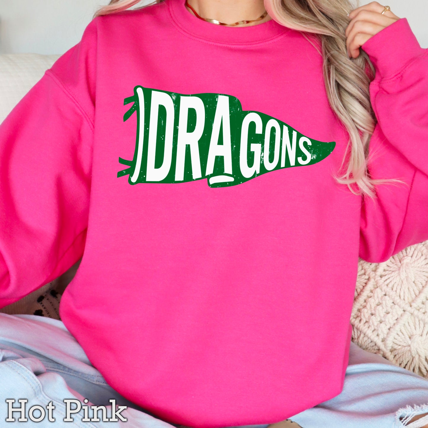 Dragons Flag Crewneck Sweatshirt