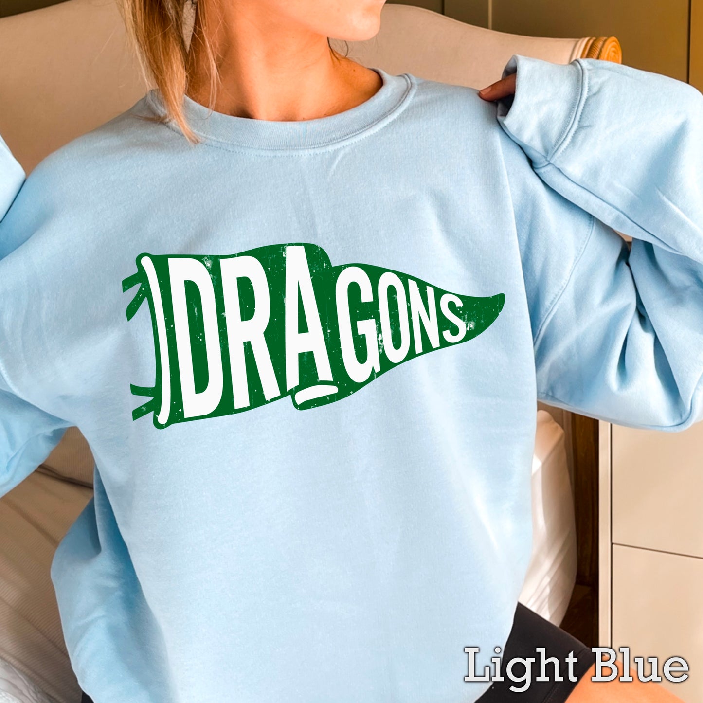 Dragons Flag Crewneck Sweatshirt
