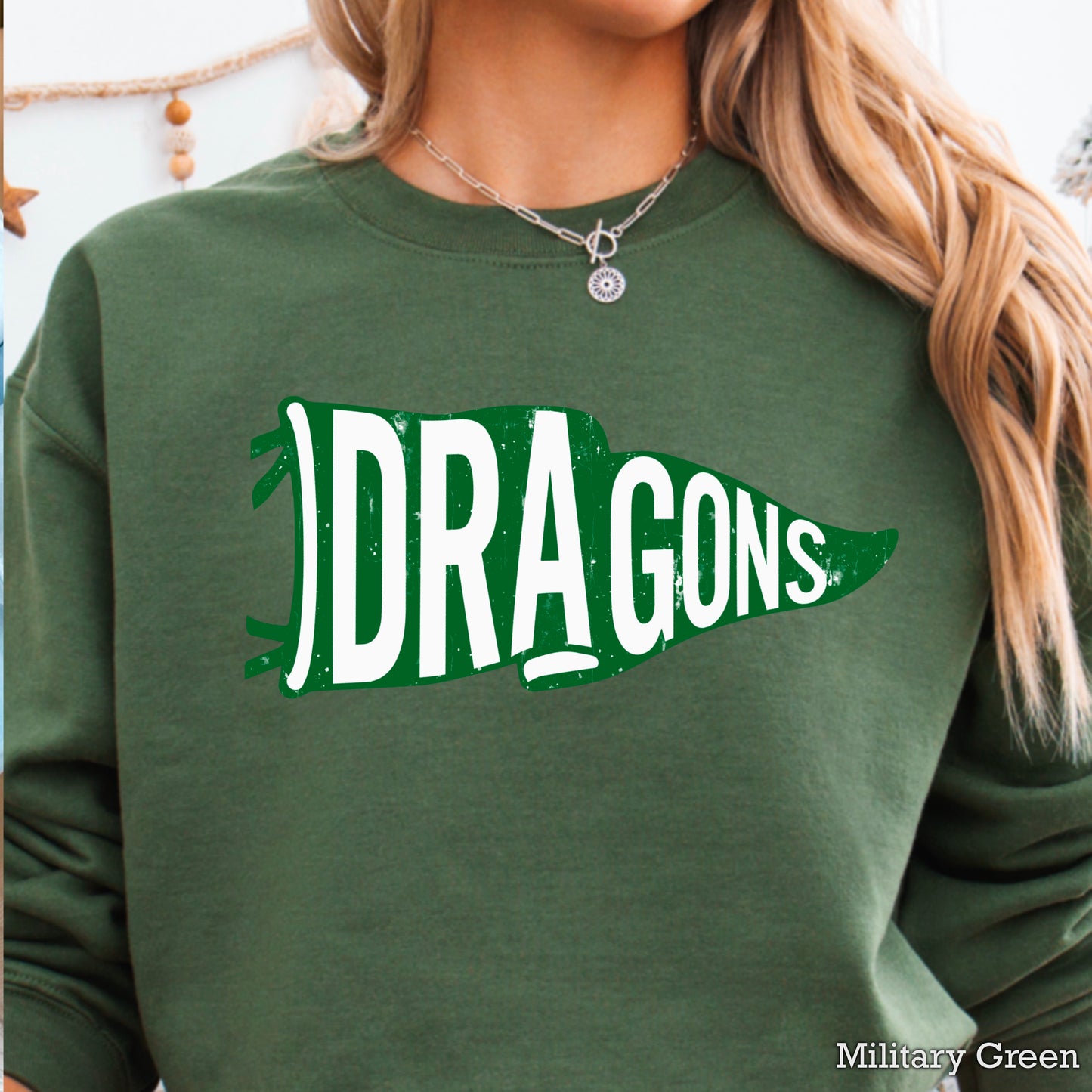 Dragons Flag Crewneck Sweatshirt