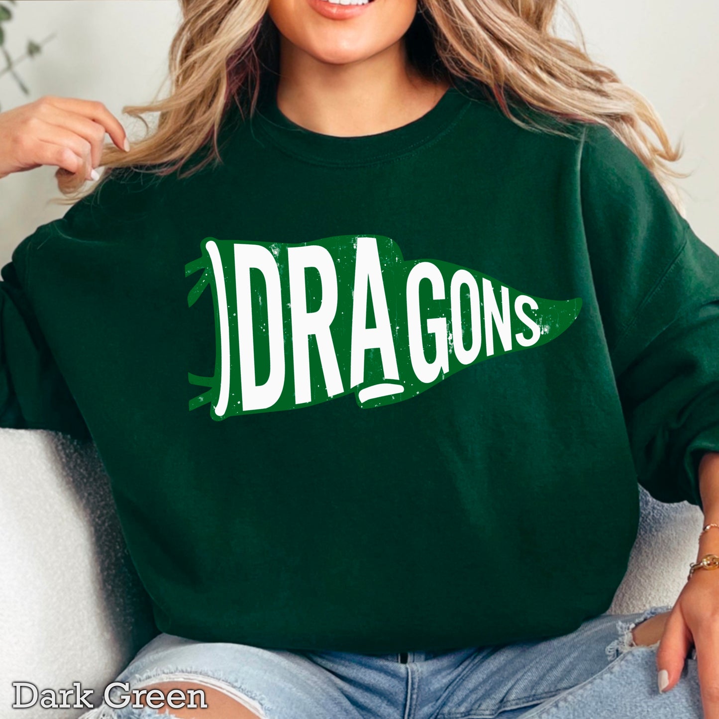 Dragons Flag Crewneck Sweatshirt