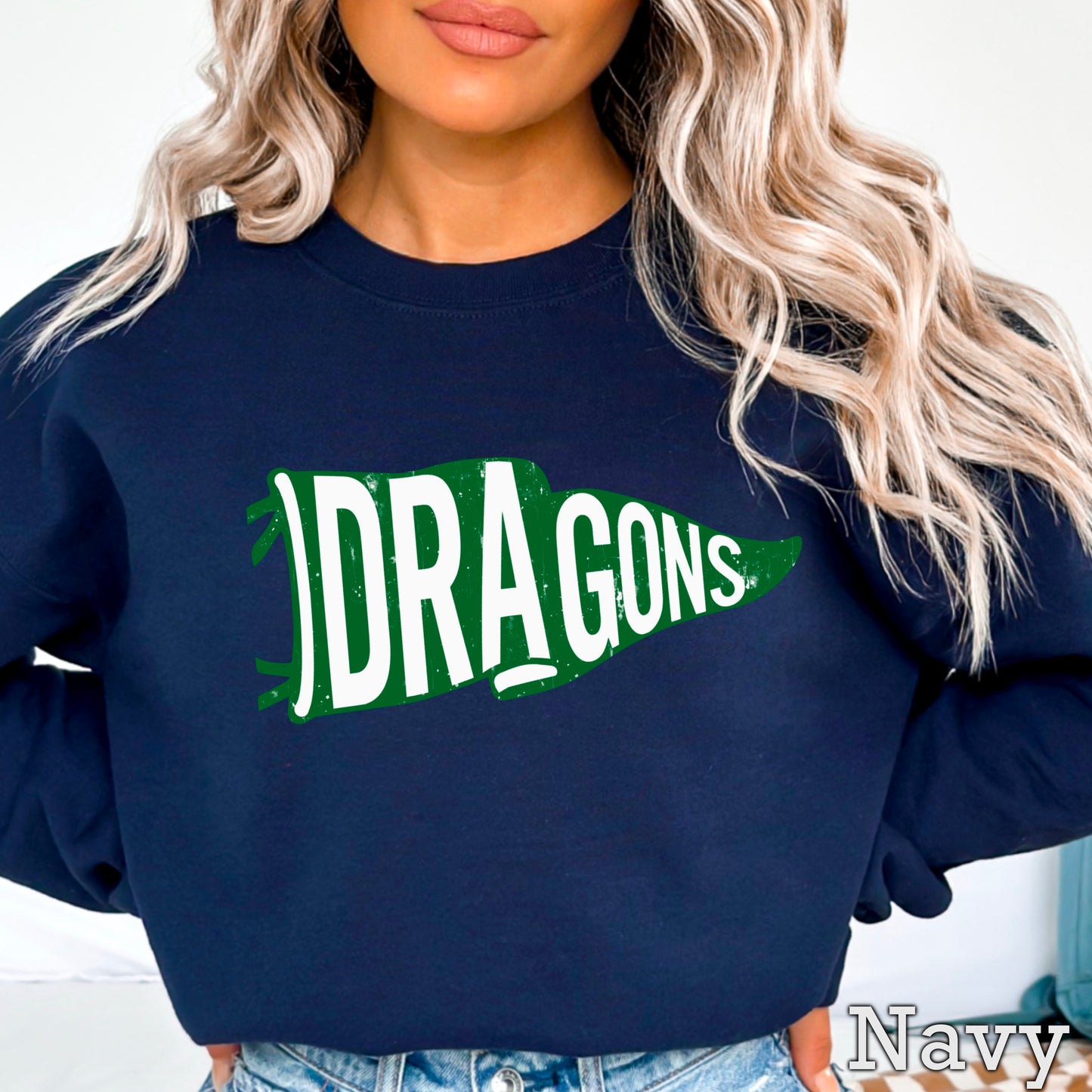 Dragons Flag Crewneck Sweatshirt