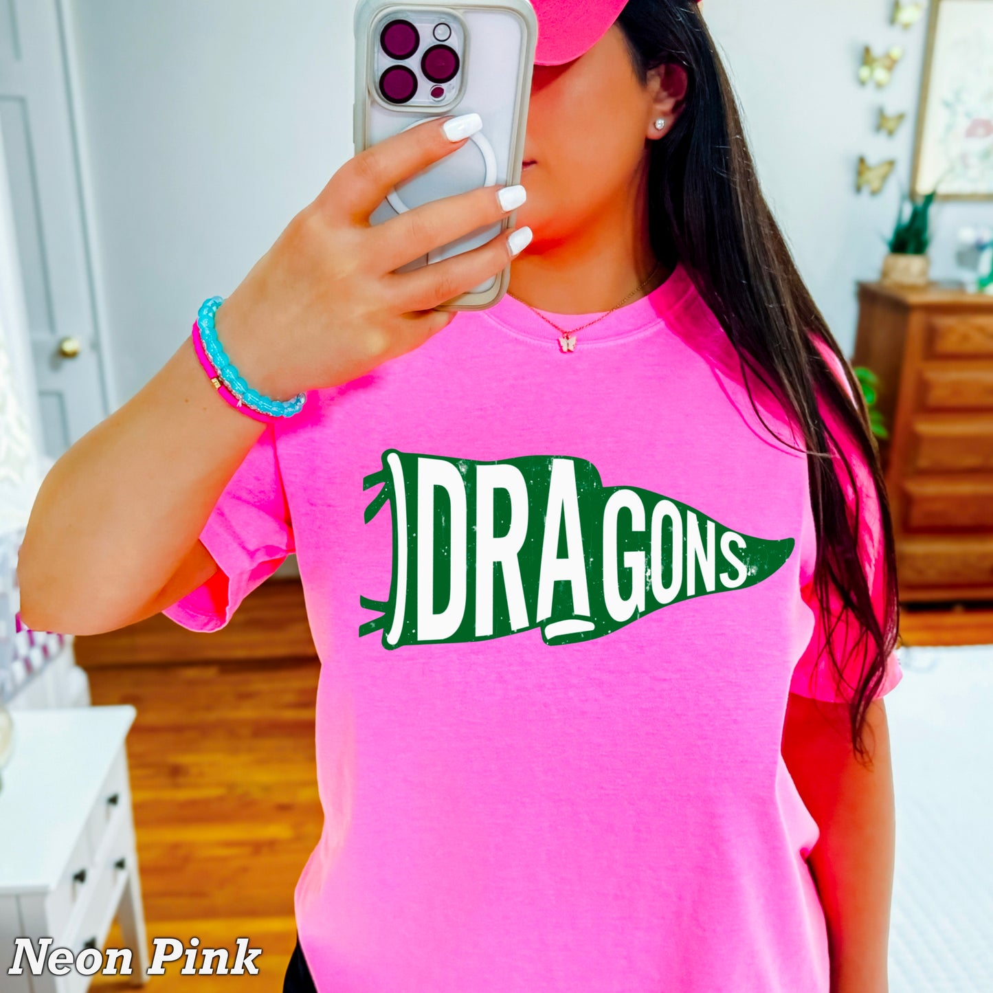 Dragons Flag Comfort Color Graphic Tee