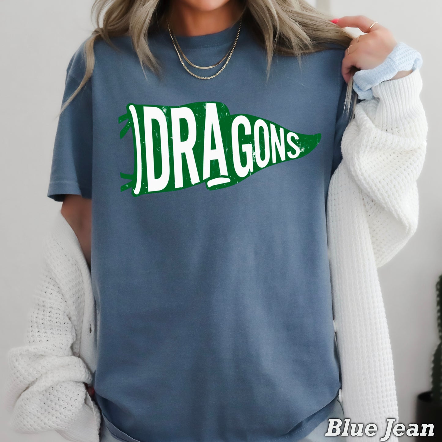 Dragons Flag Comfort Color Graphic Tee