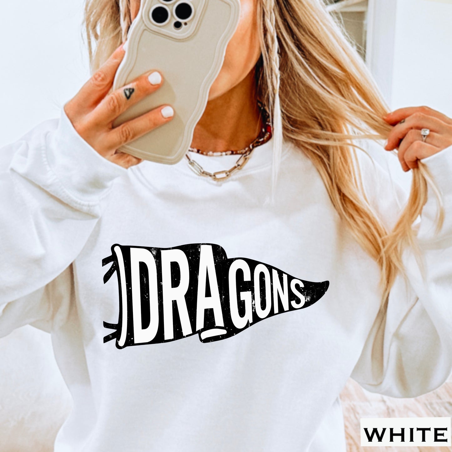 Dragons Flag Crewneck Sweatshirt