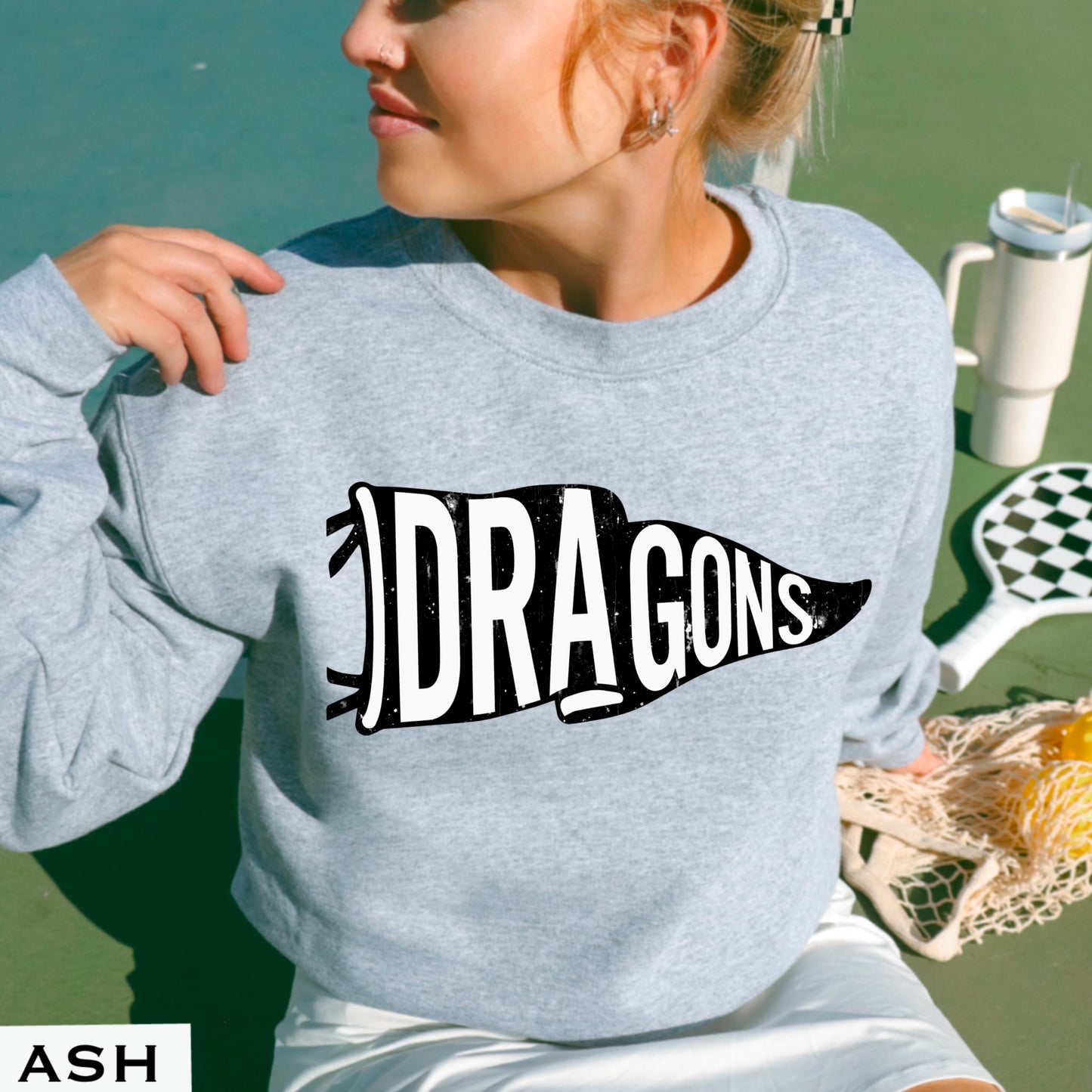 Dragons Flag Crewneck Sweatshirt