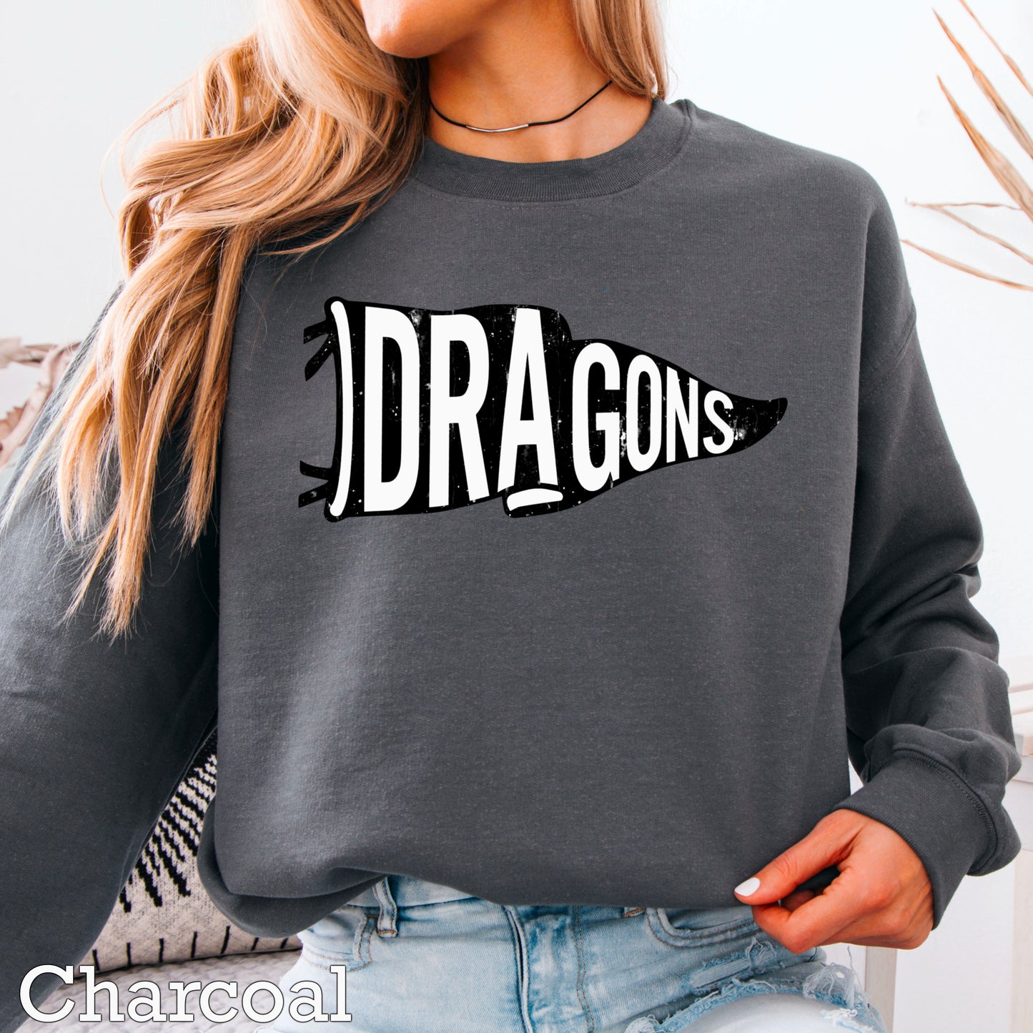 Dragons Flag Crewneck Sweatshirt