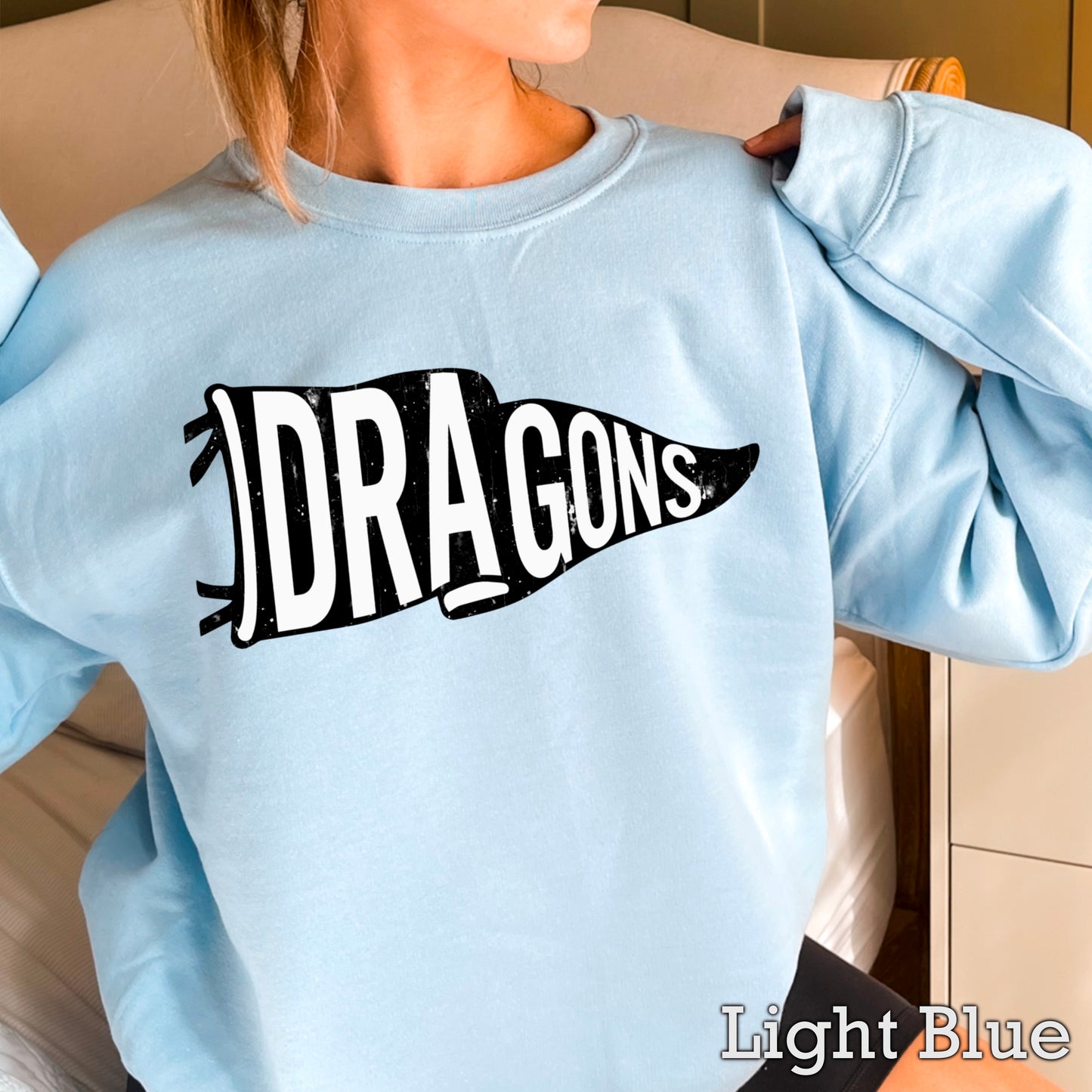Dragons Flag Crewneck Sweatshirt