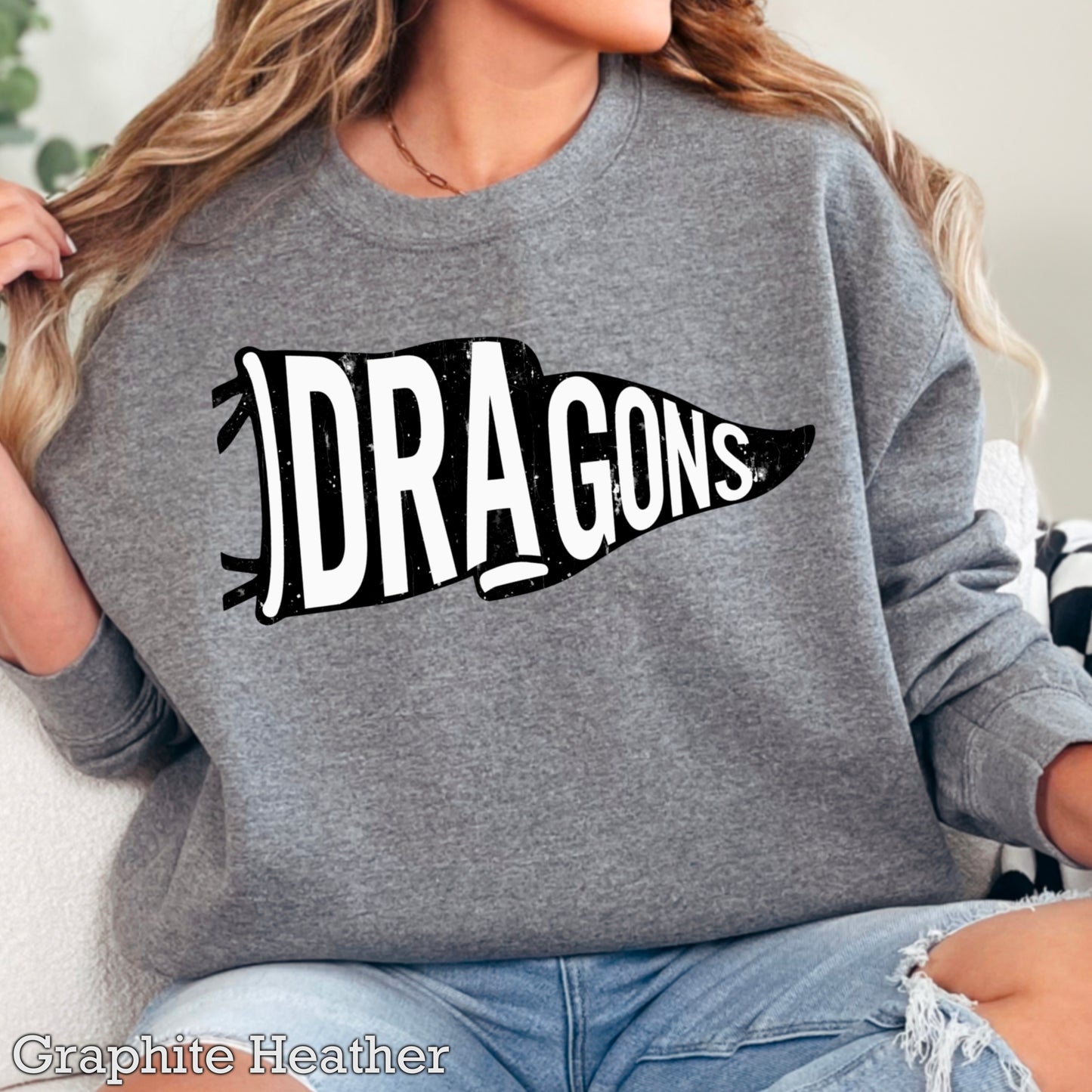 Dragons Flag Crewneck Sweatshirt