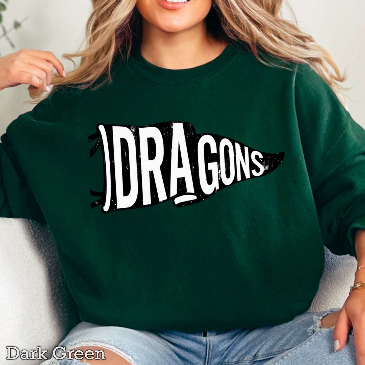 Dragons Flag Crewneck Sweatshirt