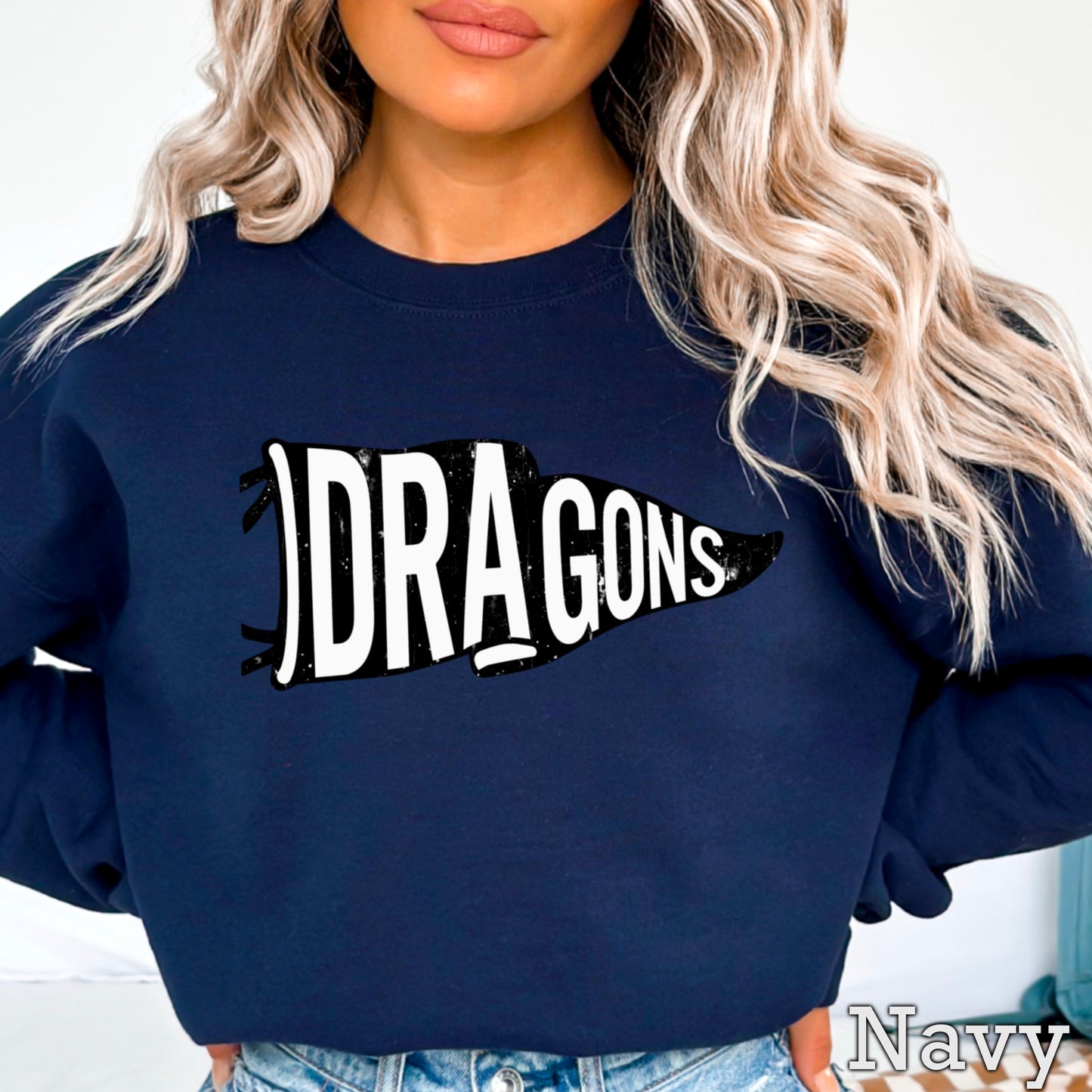 Dragons Flag Crewneck Sweatshirt