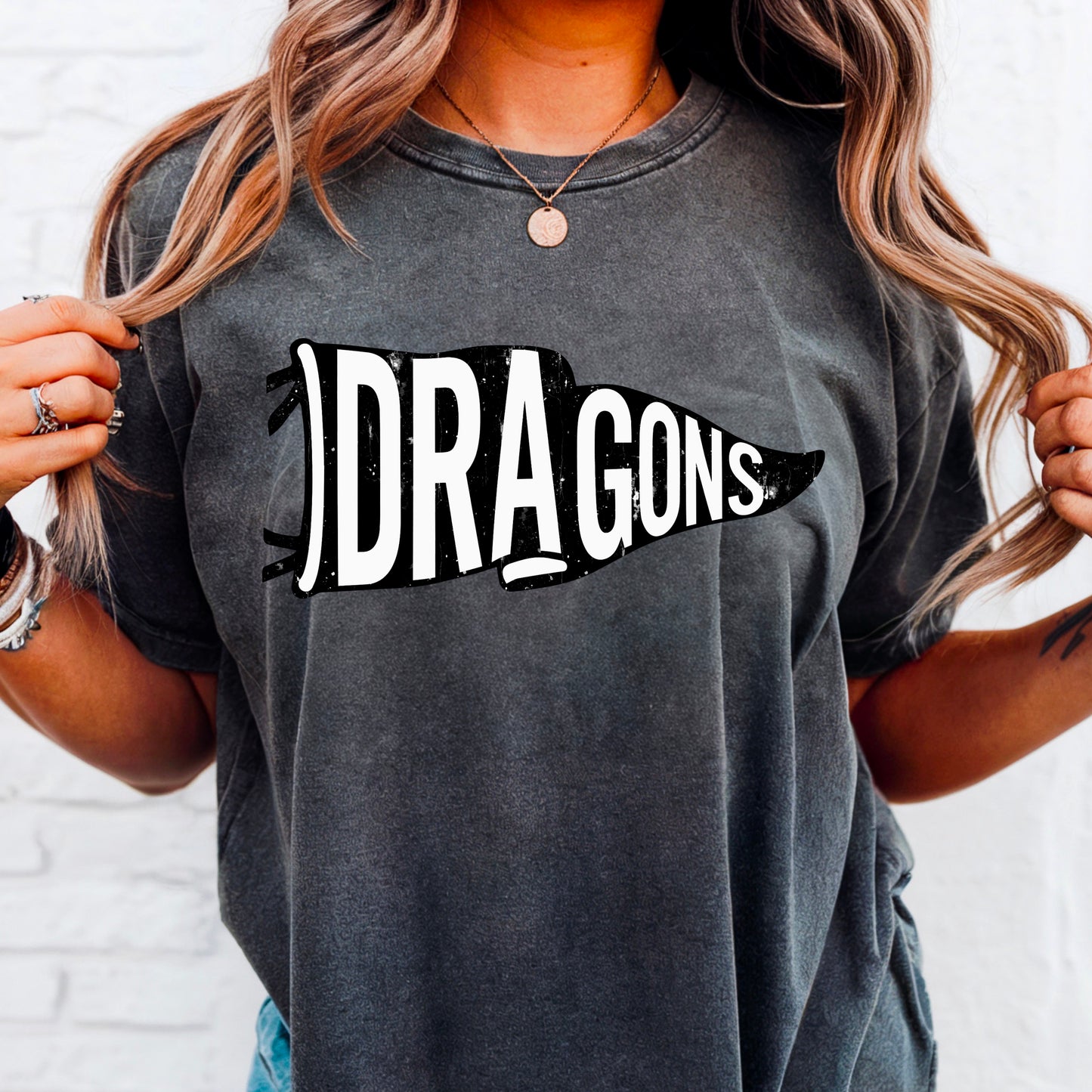 Dragons Flag Comfort Color Graphic Tee