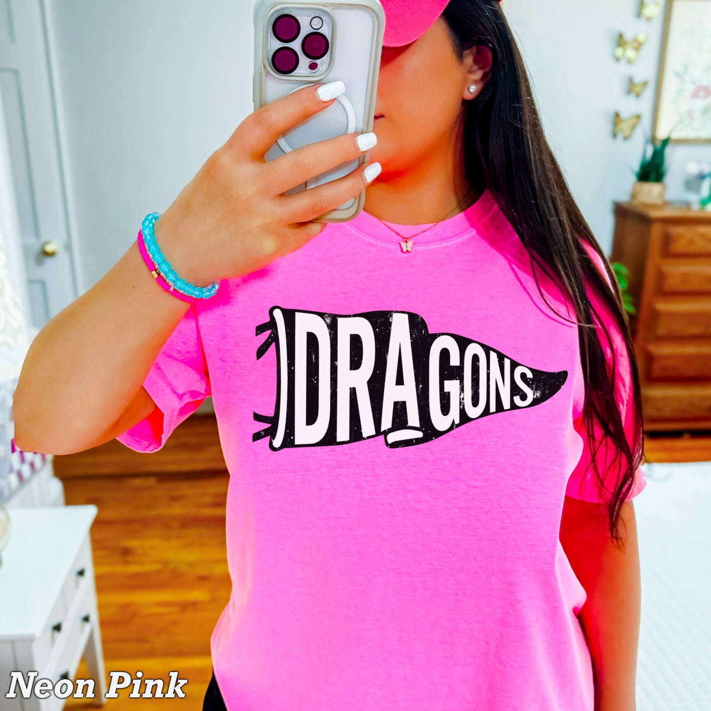 Dragons Flag Comfort Color Graphic Tee