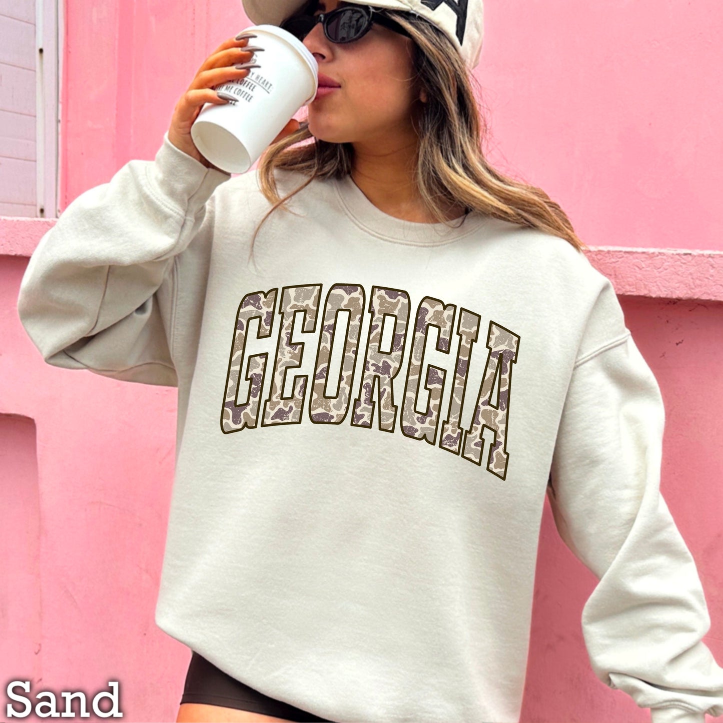 Georgia Camo Crewneck Sweatshirt