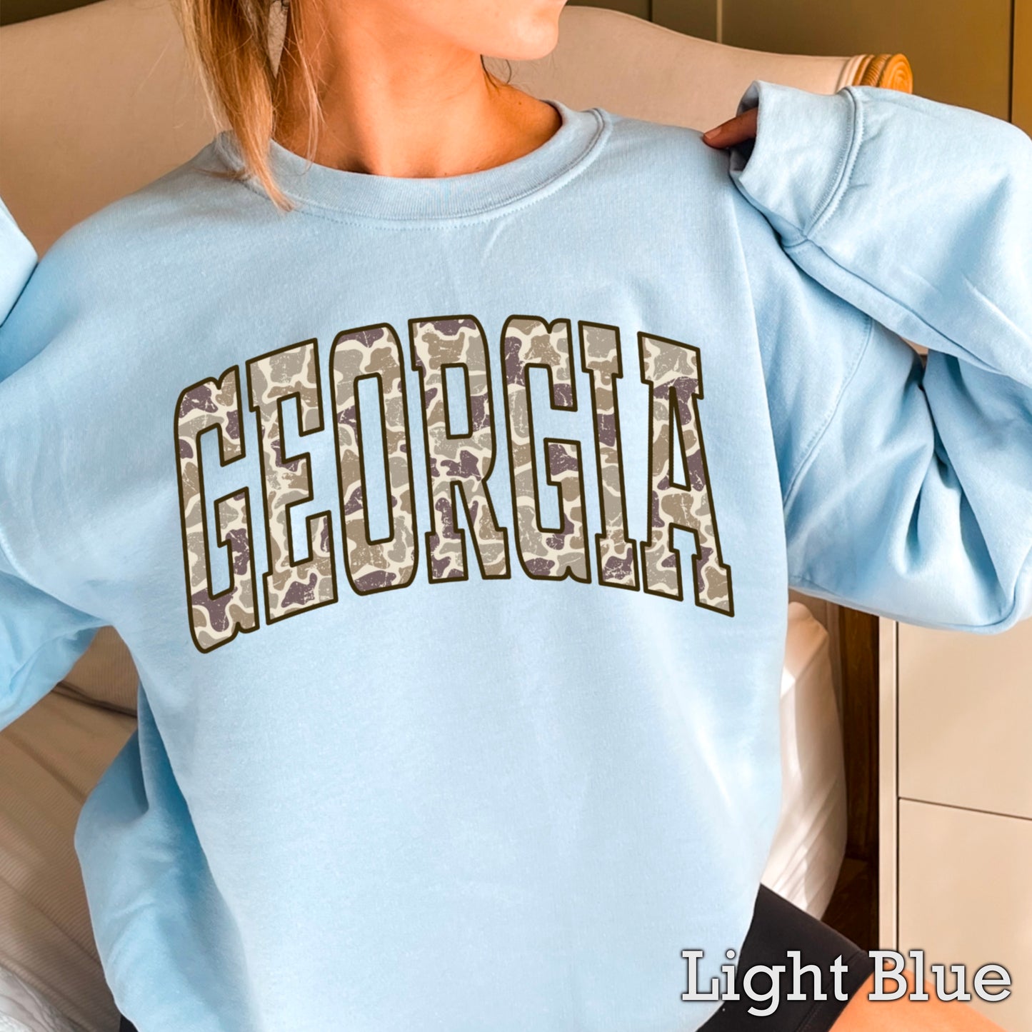 Georgia Camo Crewneck Sweatshirt