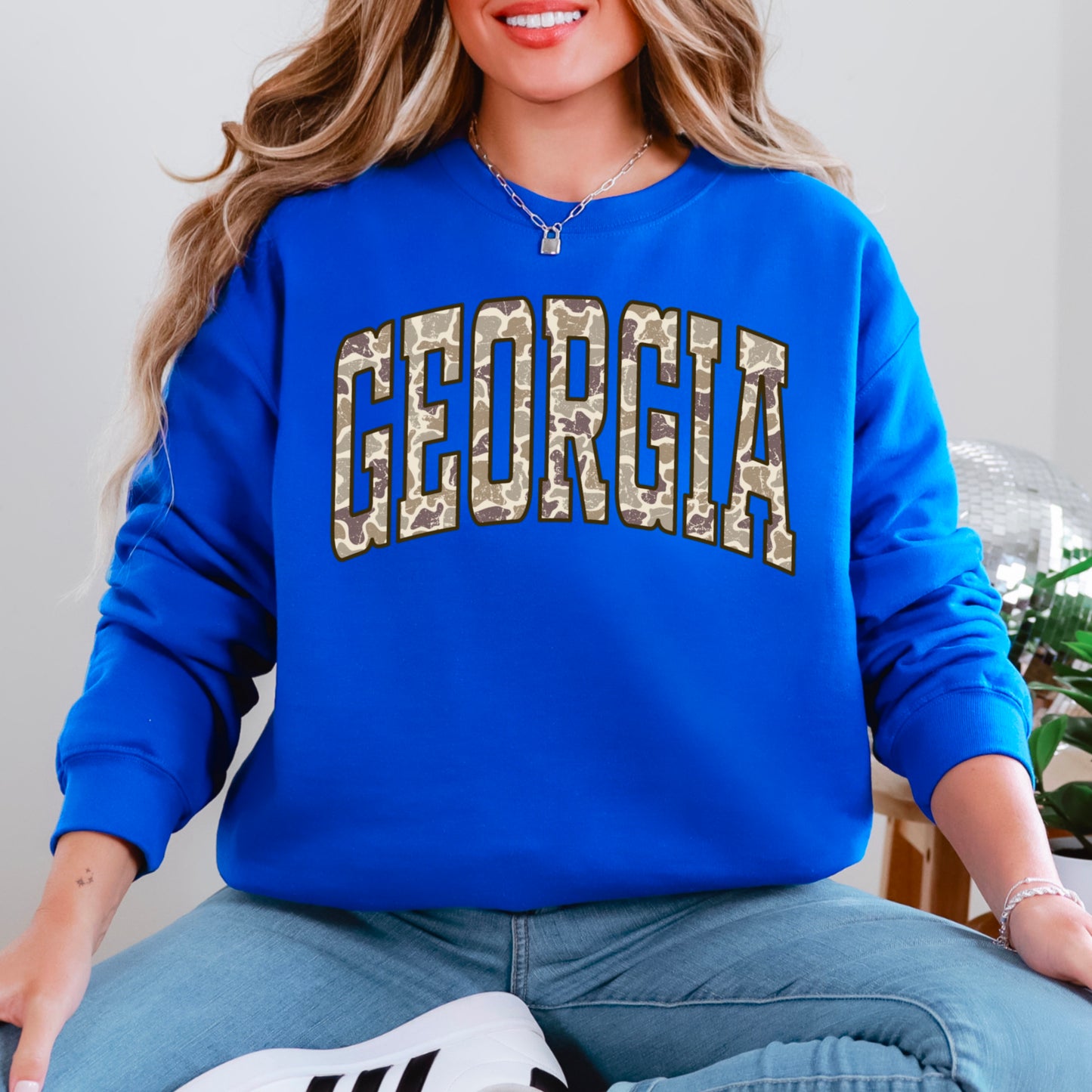 Georgia Camo Crewneck Sweatshirt