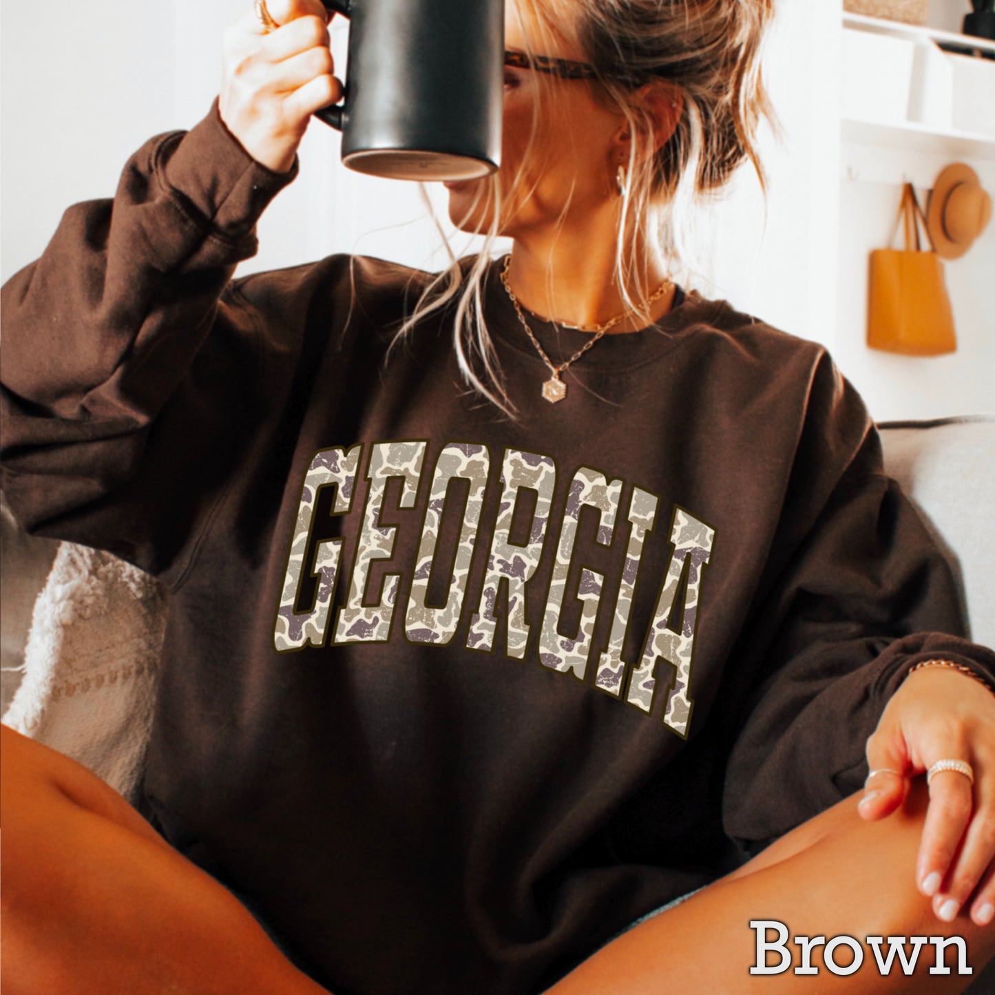 Georgia Camo Crewneck Sweatshirt