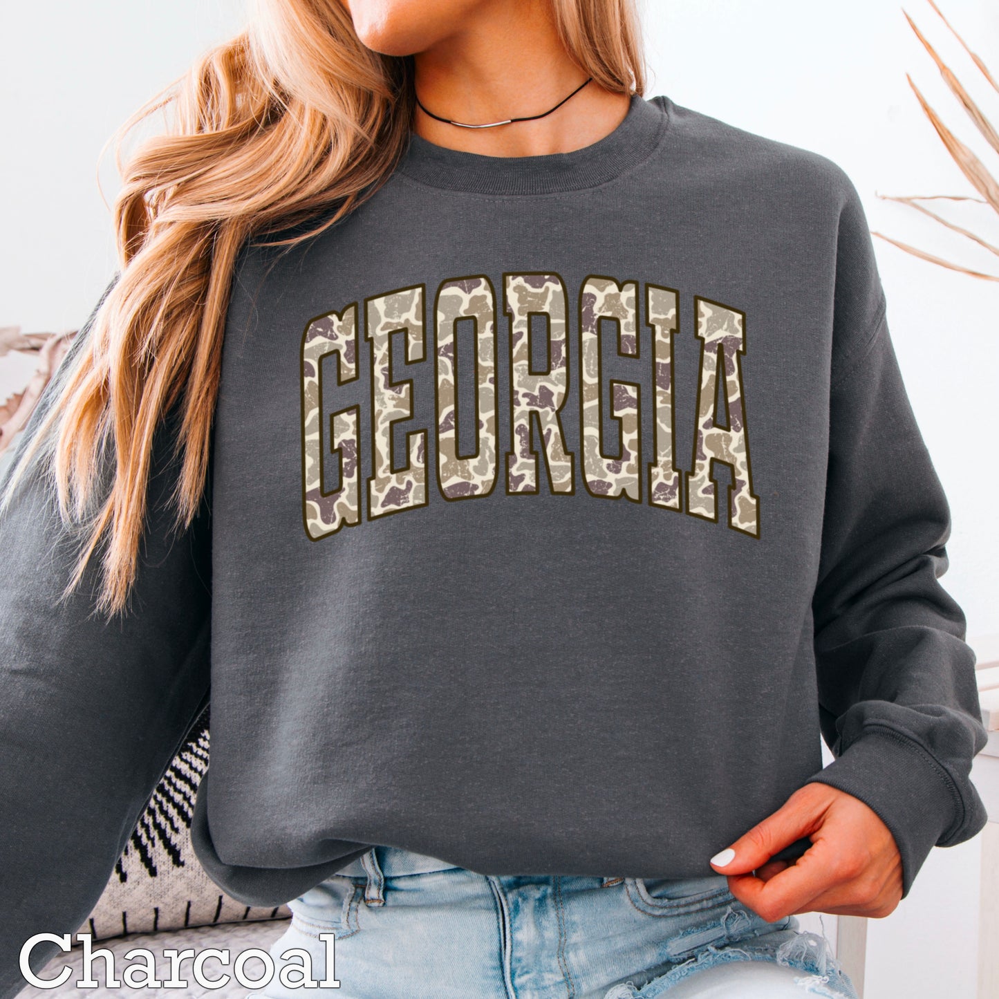 Georgia Camo Crewneck Sweatshirt