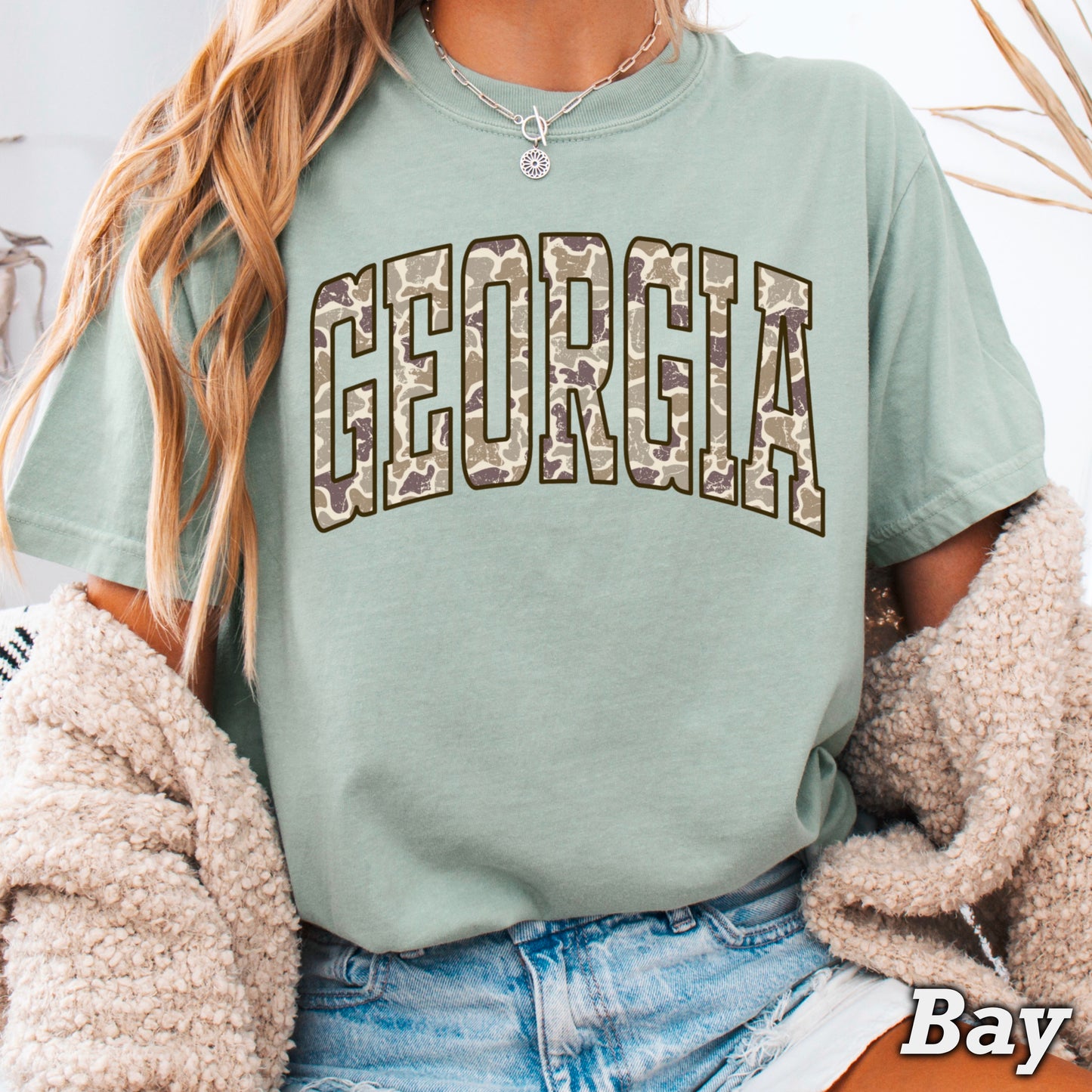 Georgia Camo Comfort Color Graphic Tee