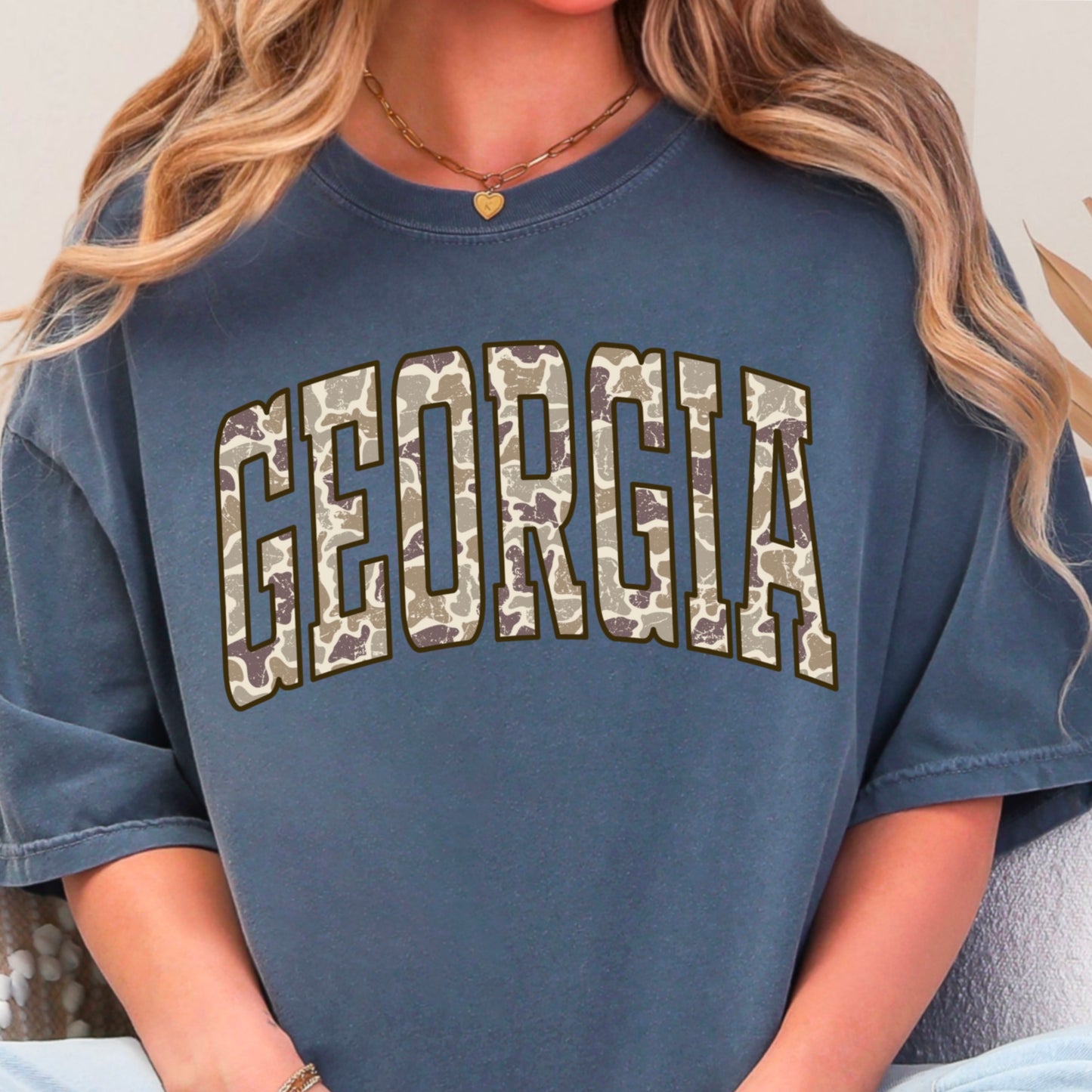Georgia Camo Comfort Color Graphic Tee