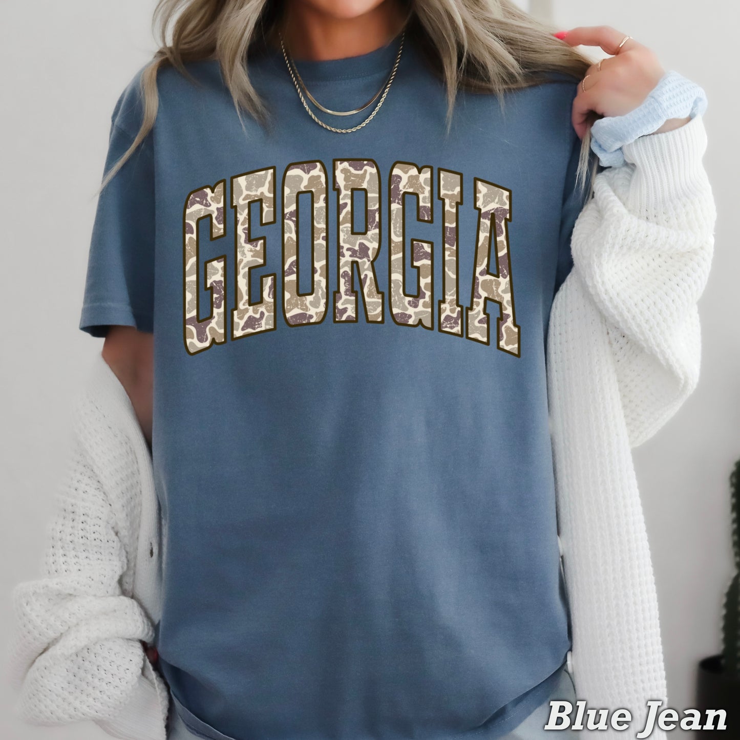 Georgia Camo Comfort Color Graphic Tee
