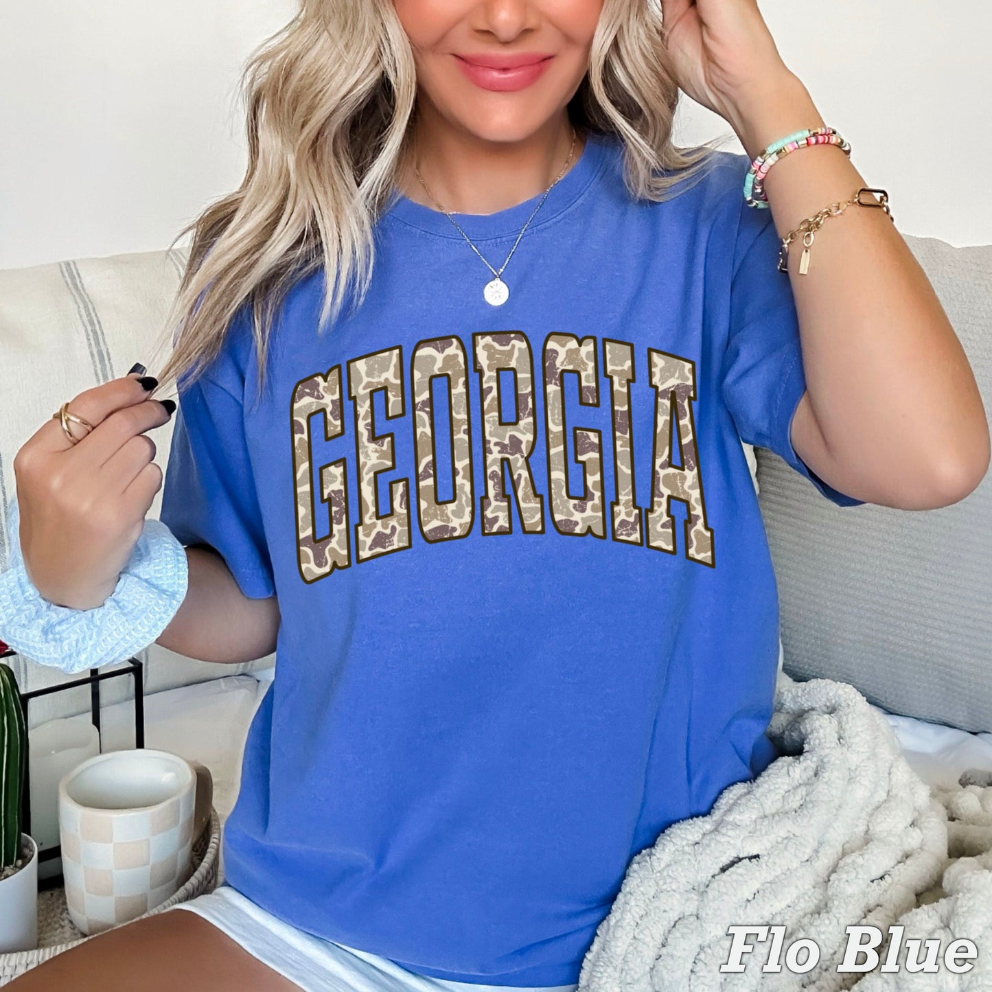 Georgia Camo Comfort Color Graphic Tee