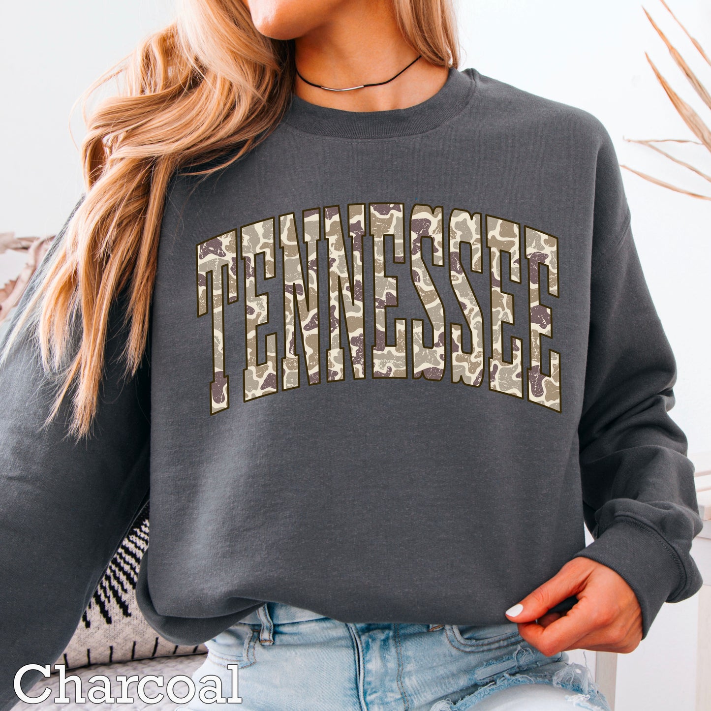 Tennessee Camo Crewneck Sweatshirt