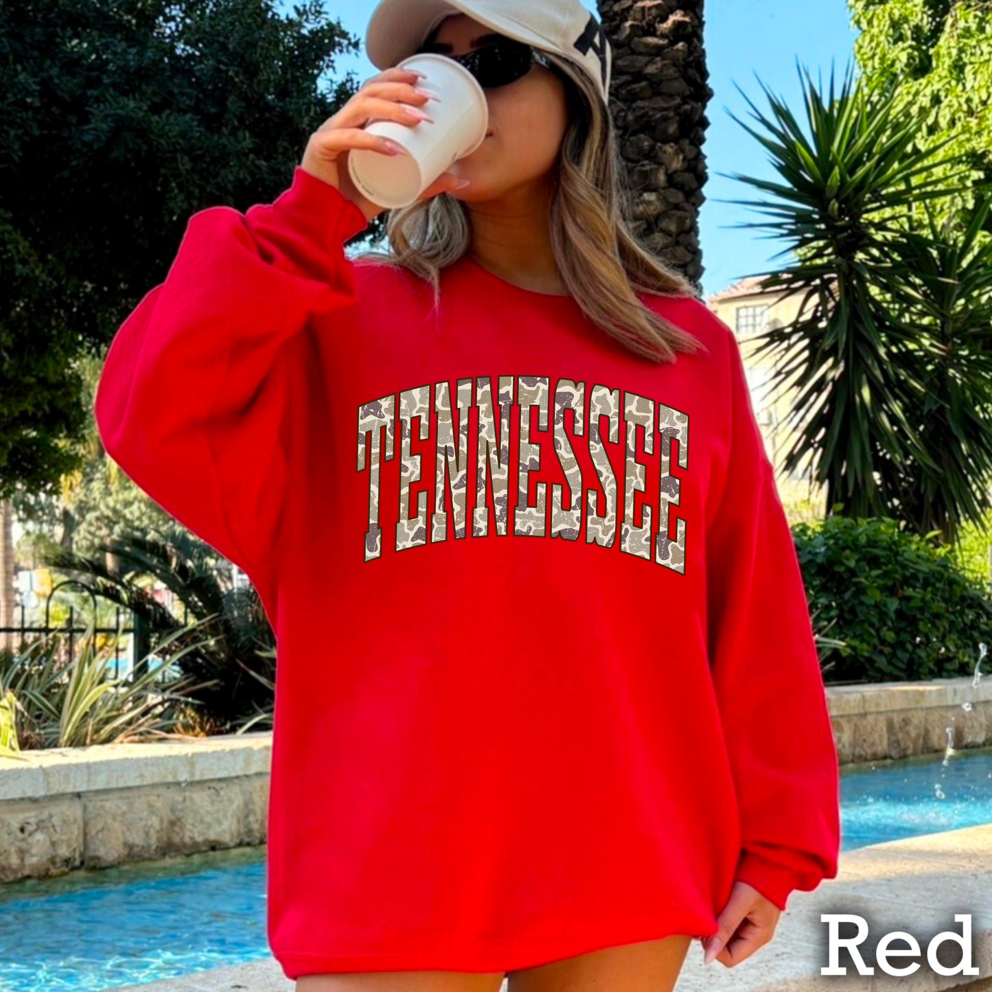 Tennessee Camo Crewneck Sweatshirt