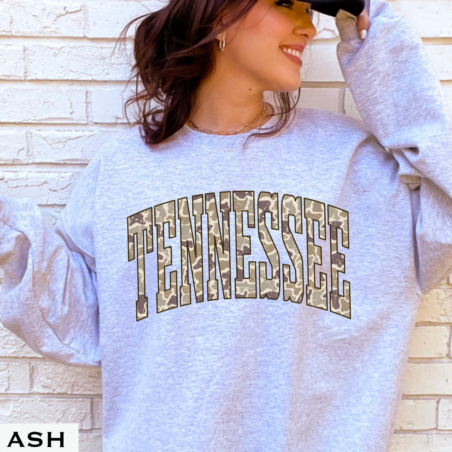 Tennessee Camo Crewneck Sweatshirt