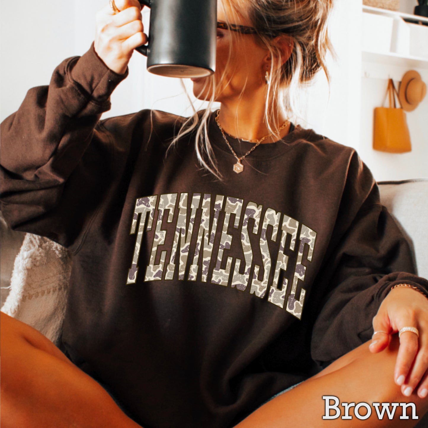 Tennessee Camo Crewneck Sweatshirt