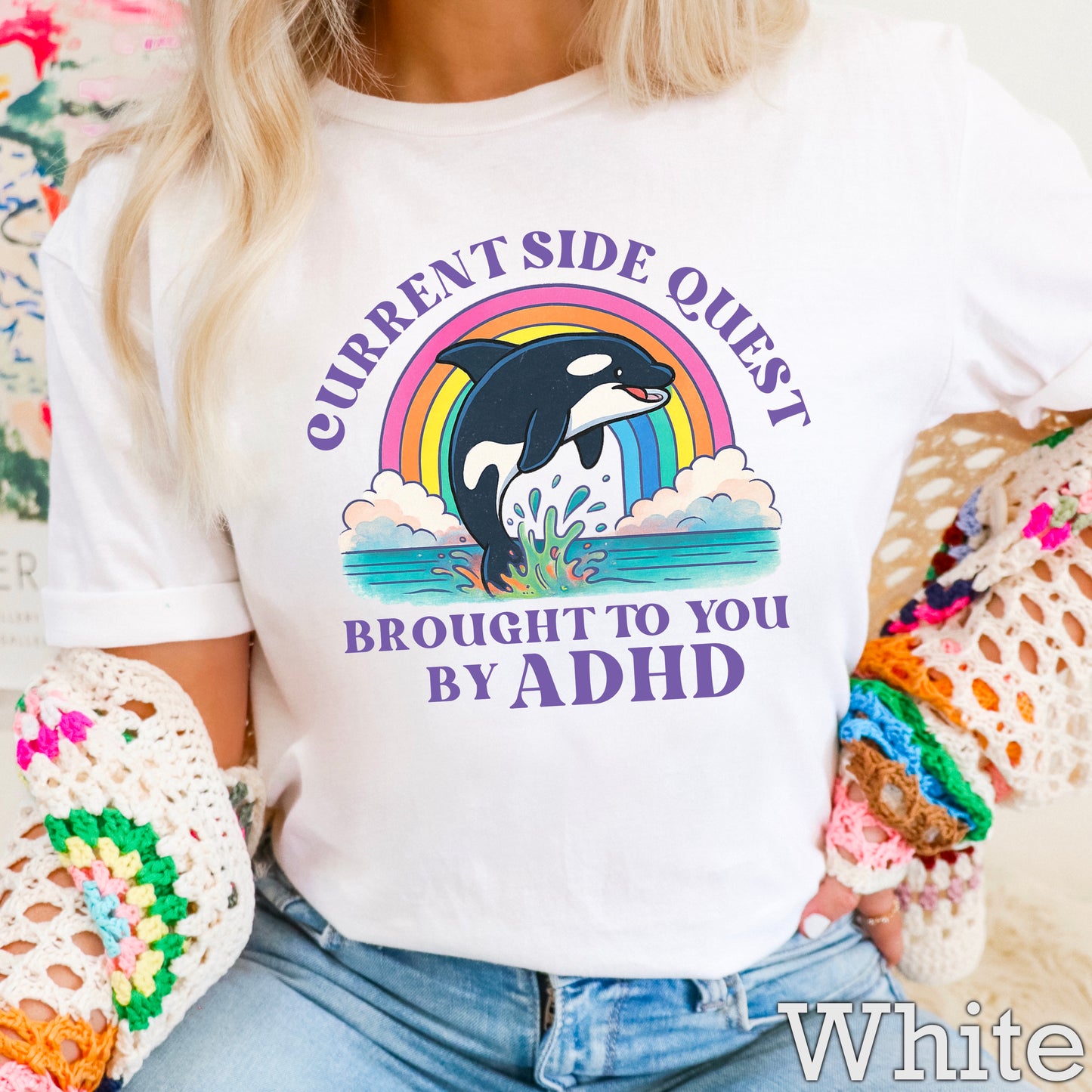 Current Side Quest Brought To You By ADHD DTF Transfer