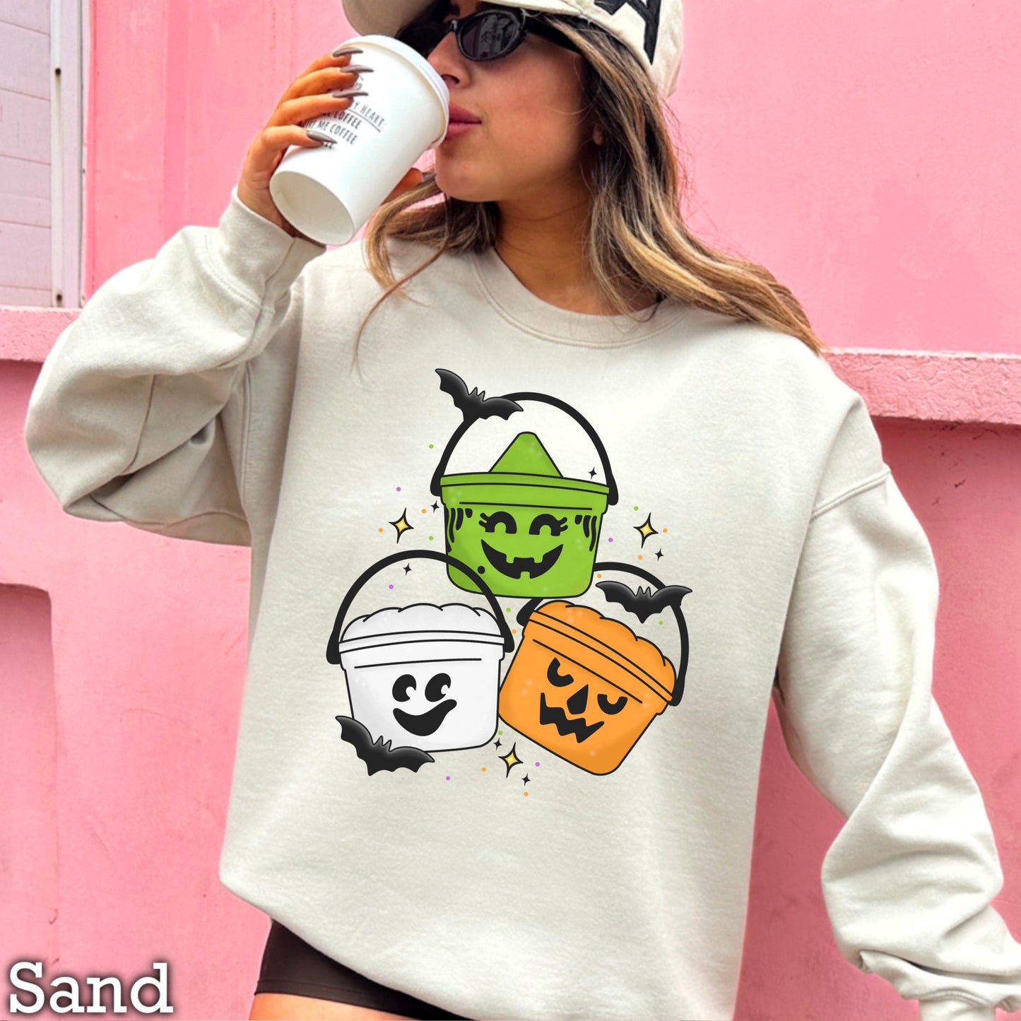 Halloween Buckets Crewneck Sweatshirt