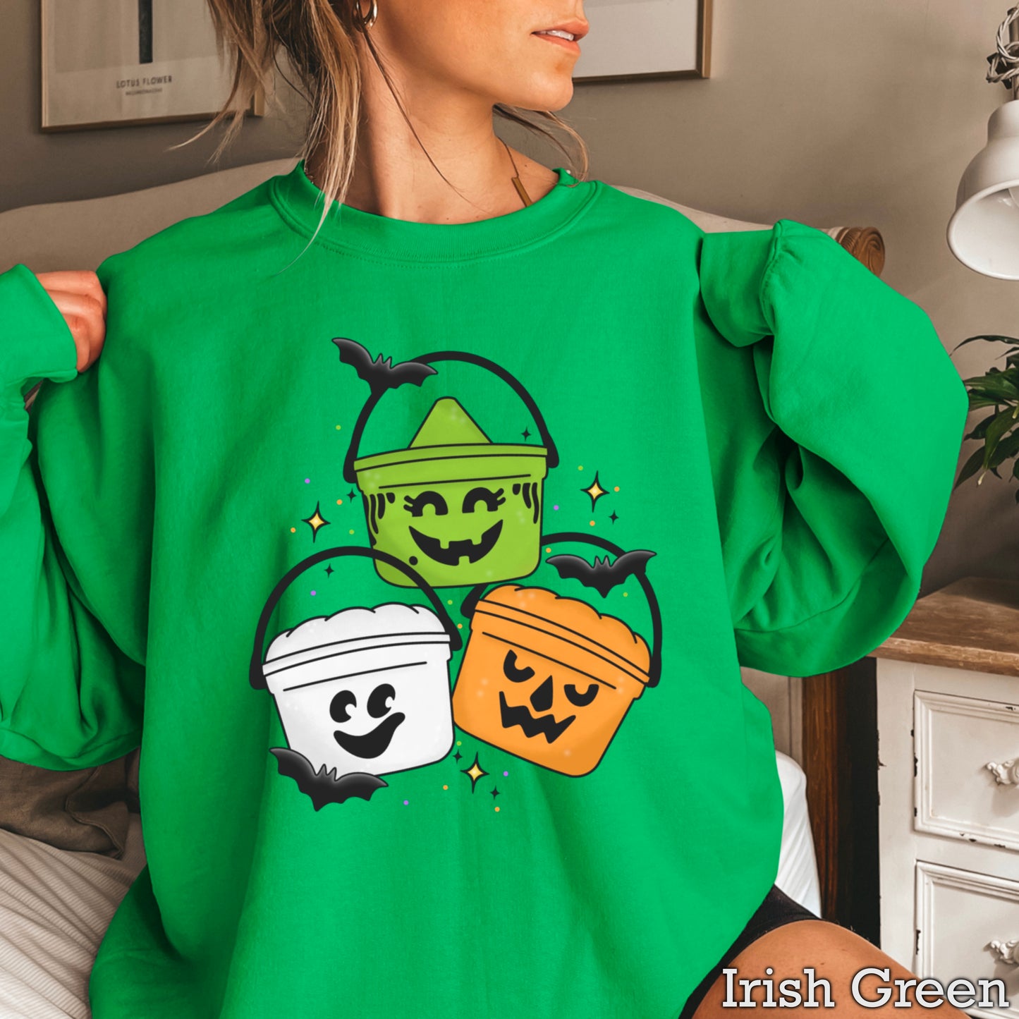 Halloween Buckets Crewneck Sweatshirt
