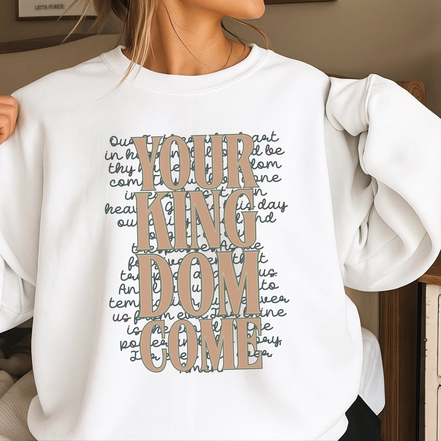 Your Kingdom Come Christian DTF Transfer