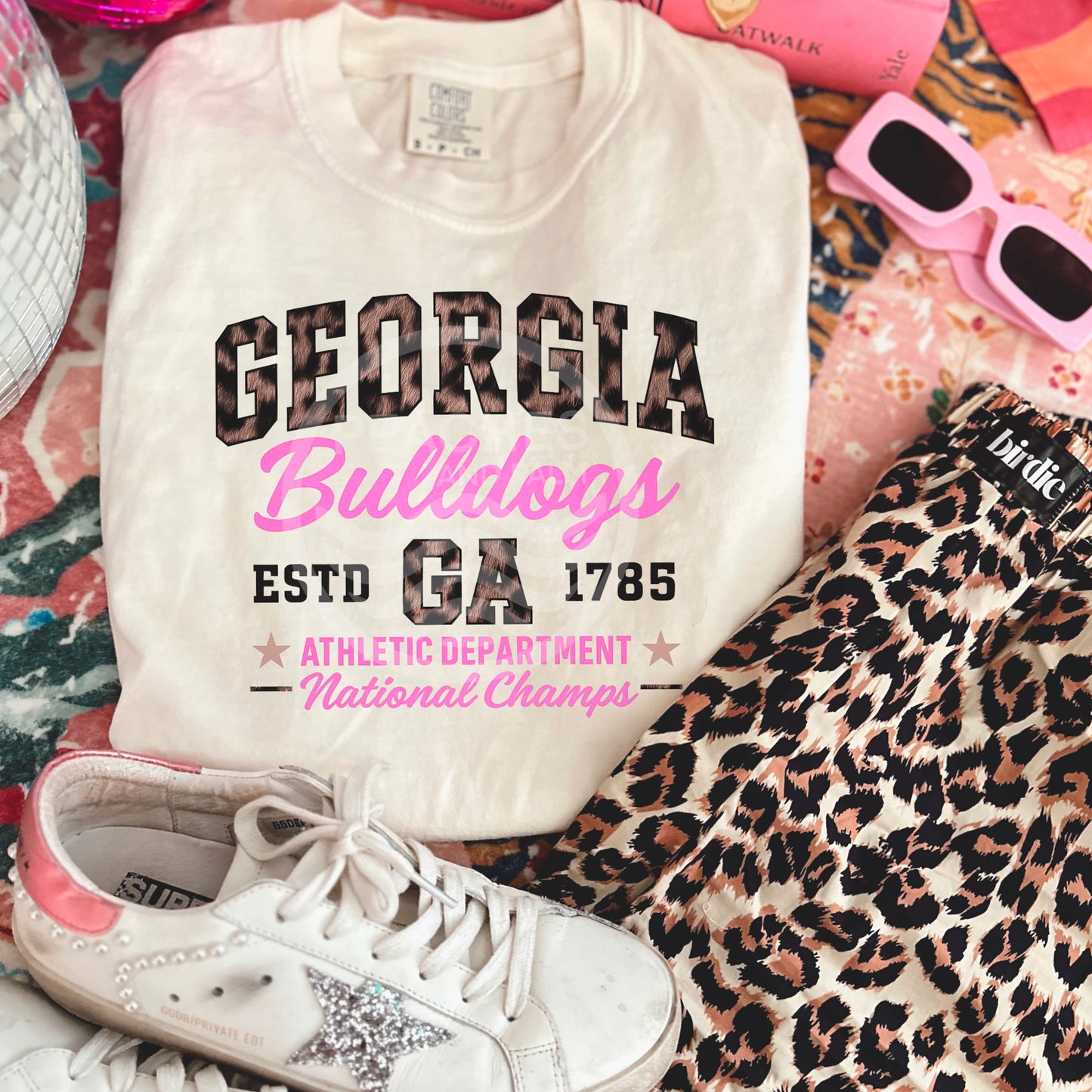 Leopard Georgia DTF Transfer