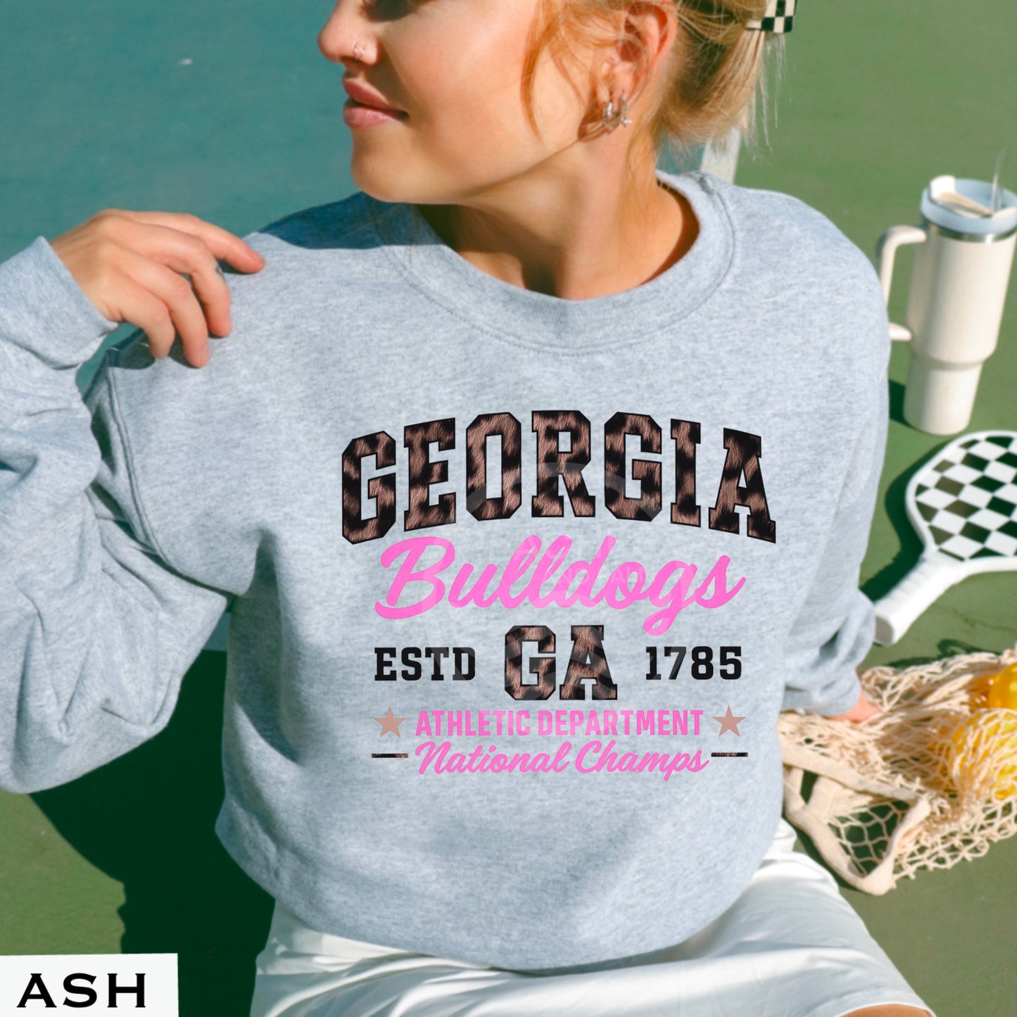 Leopard Georgia Crewneck Sweatshirt