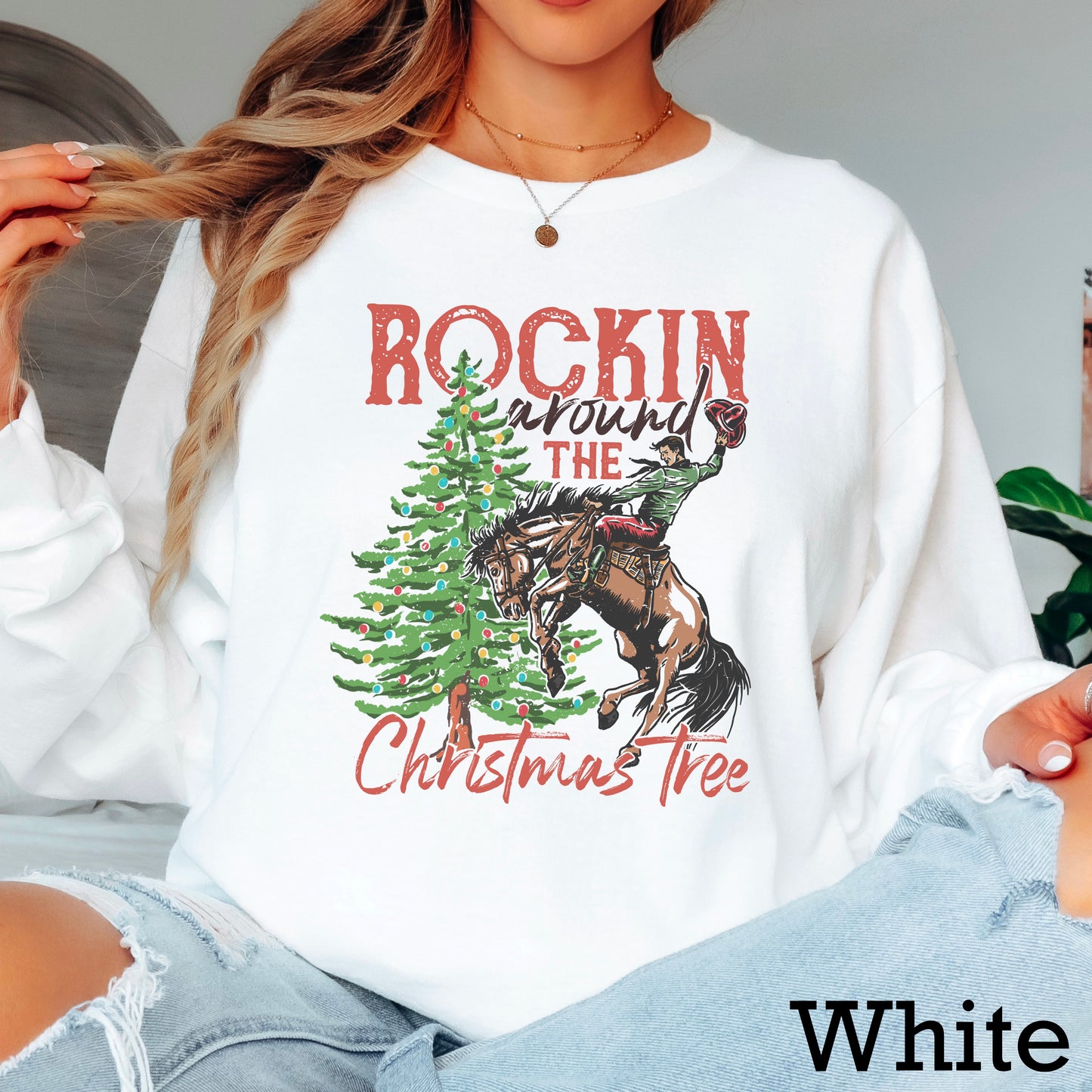 Rockin Around DTF Transfer