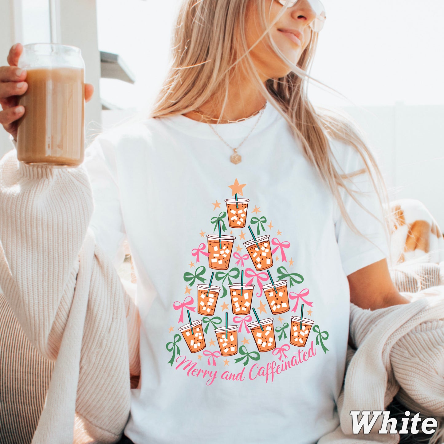 Merry & Caffeinated DTF Transfer