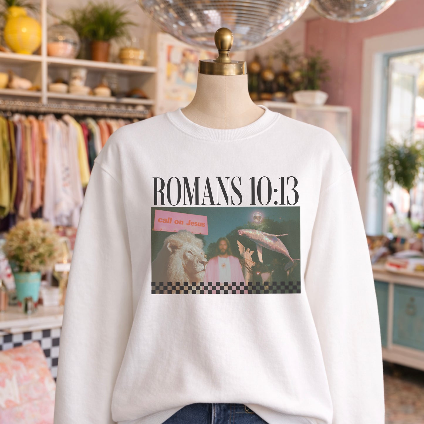 Romans 10:13 DTF Transfer