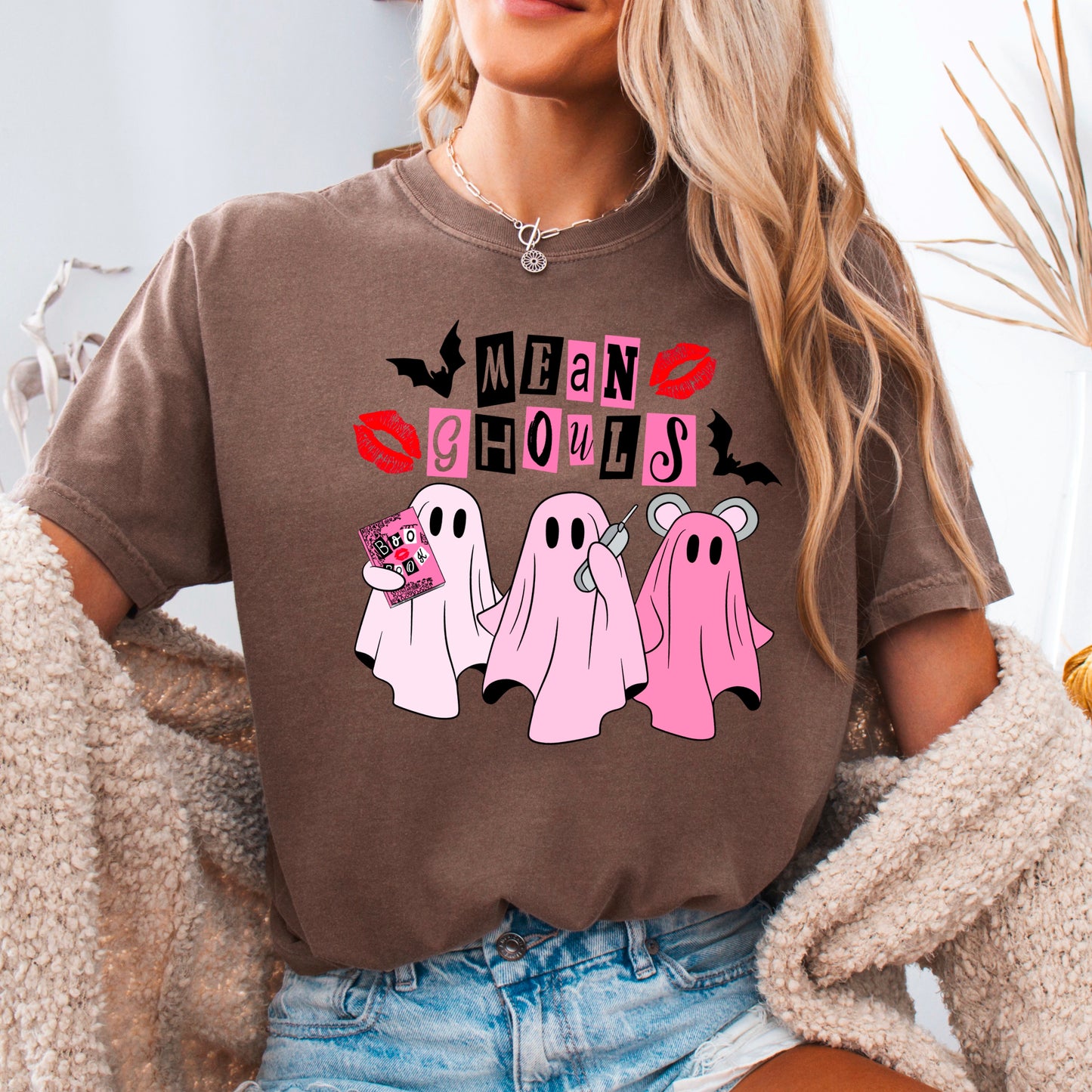Mean Ghouls Comfort Color Graphic Tee
