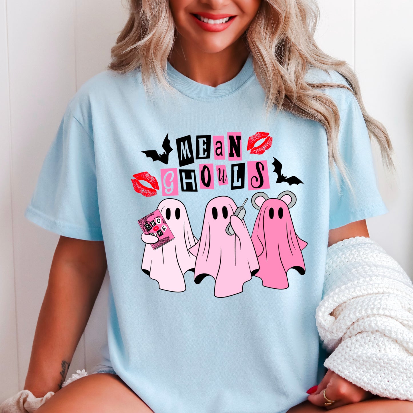 Mean Ghouls Comfort Color Graphic Tee