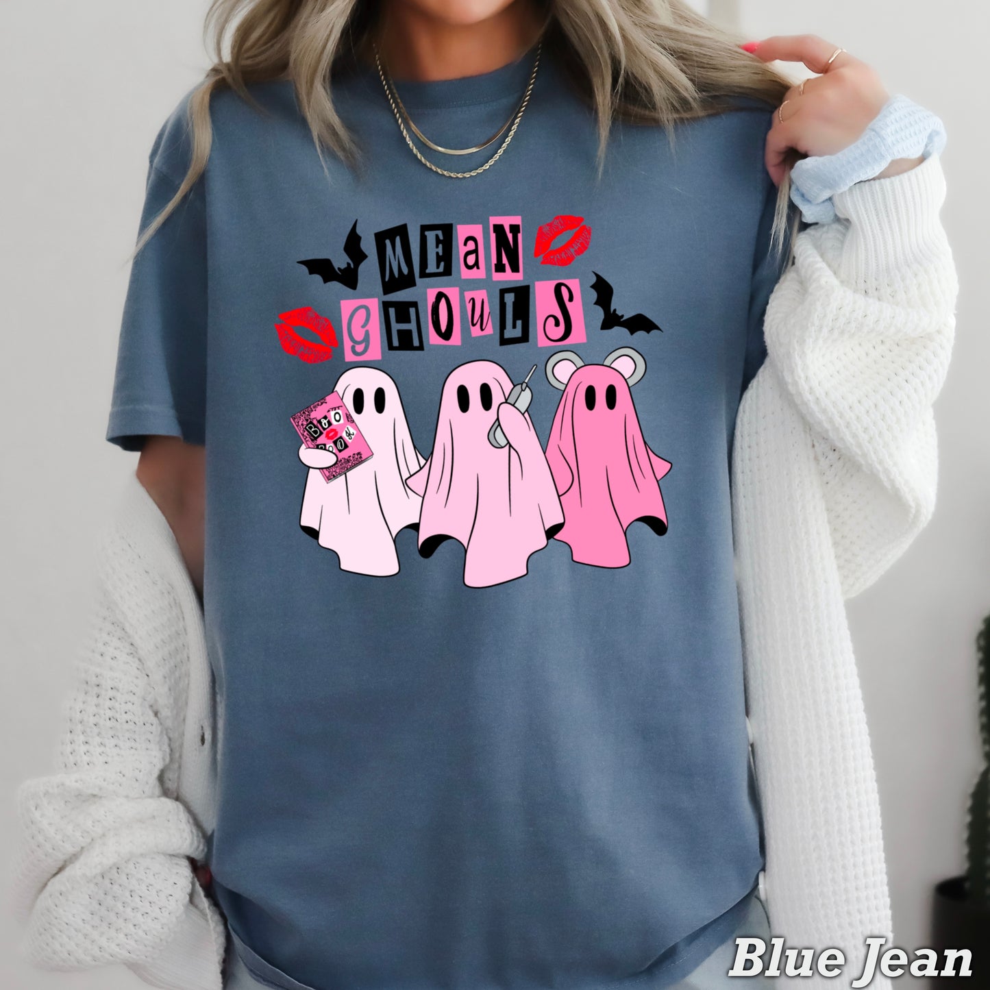 Mean Ghouls Comfort Color Graphic Tee