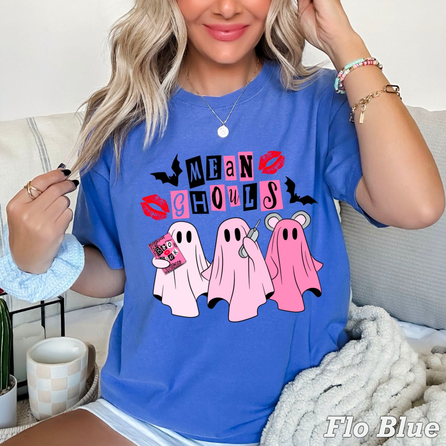 Mean Ghouls Comfort Color Graphic Tee