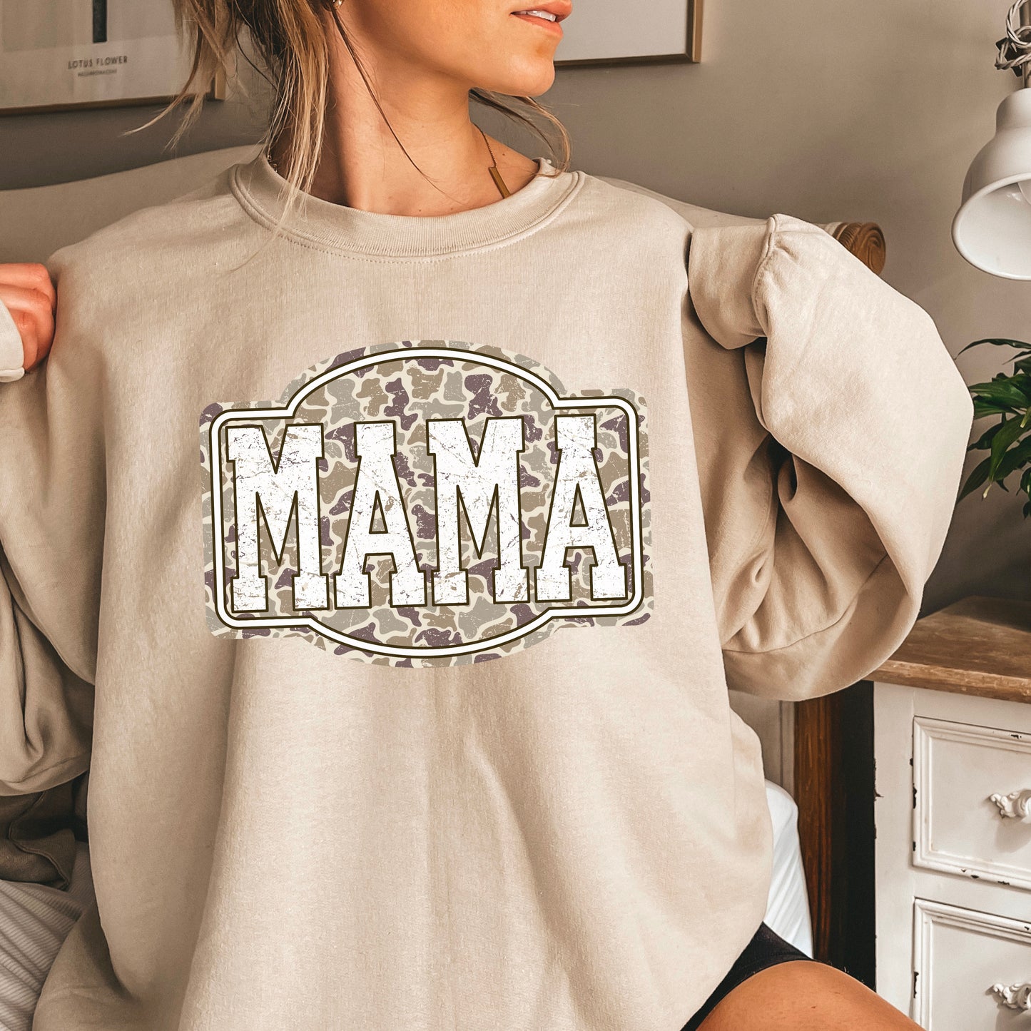 Camo Mama DTF Transfer
