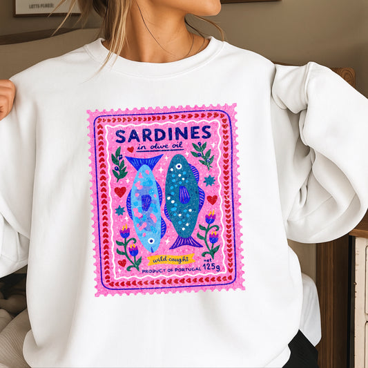 Sardines Crewneck Sweatshirt